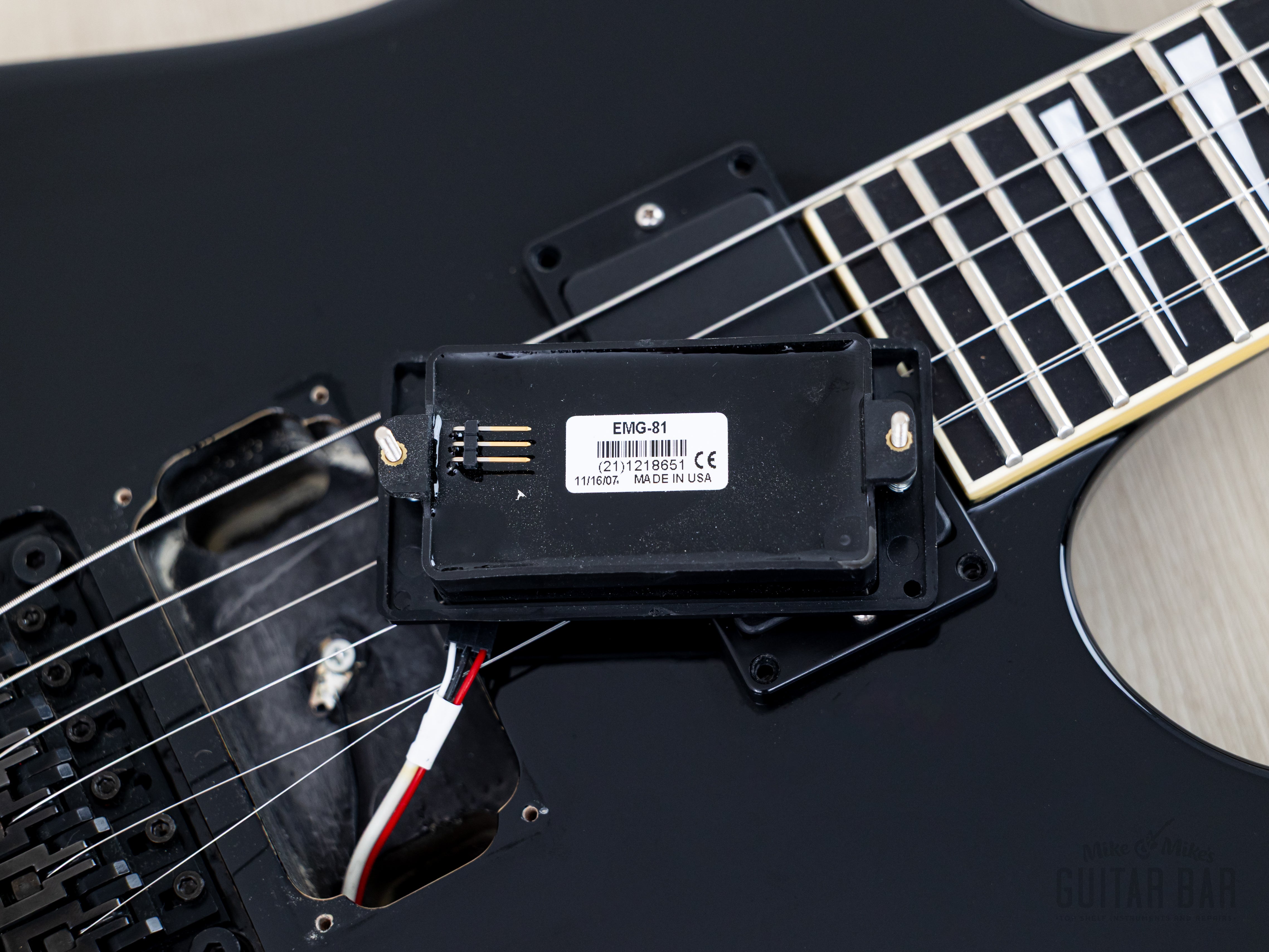 2007 Jackson Stars Soloist SL-TN02EMG Neck Through HH Black