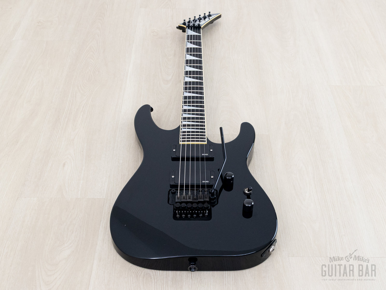 2007 Jackson Stars Soloist SL-TN02EMG Neck Through HH Black Near-Mint