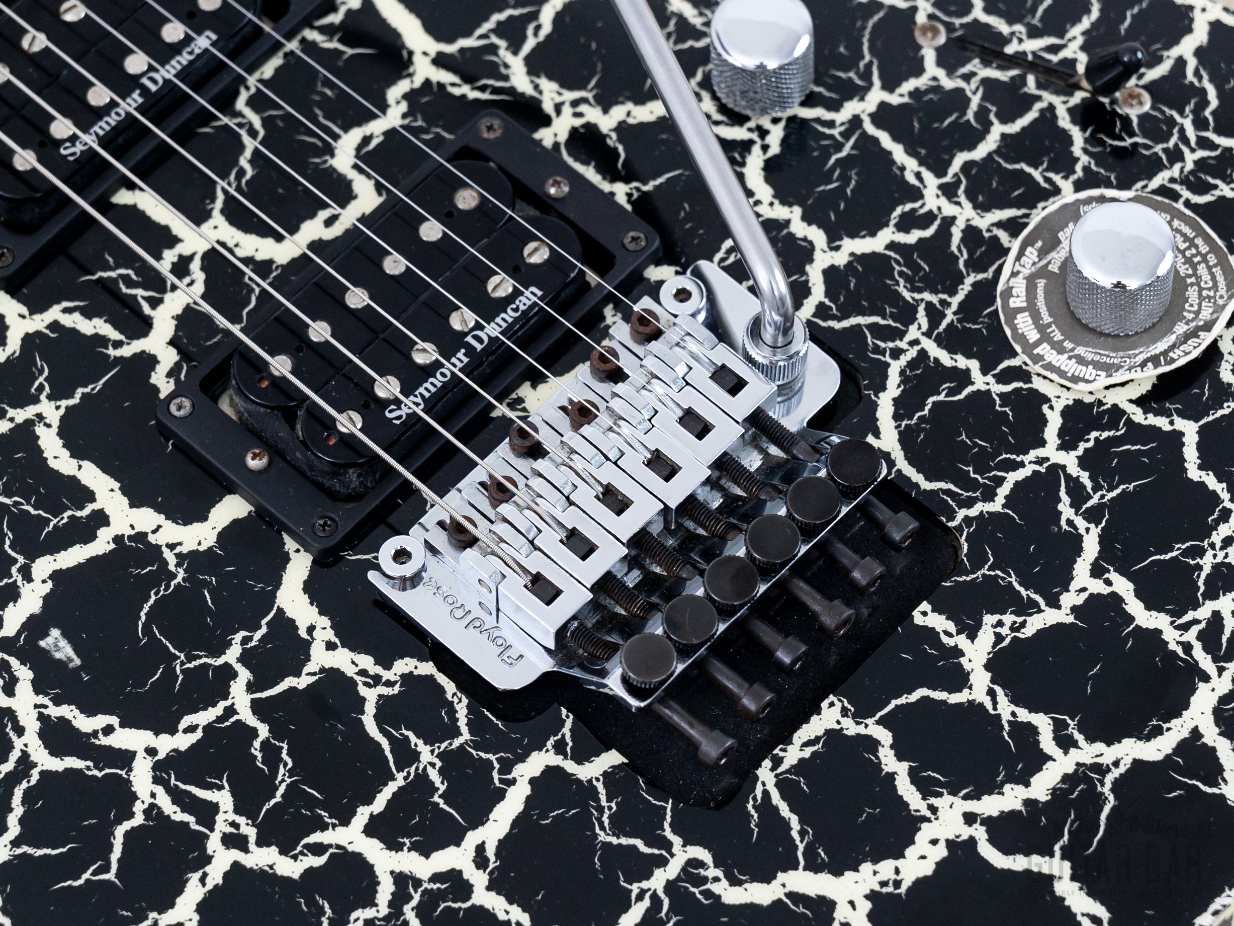 2001 Kramer Baretta II Pro Neck Through White Crackle w