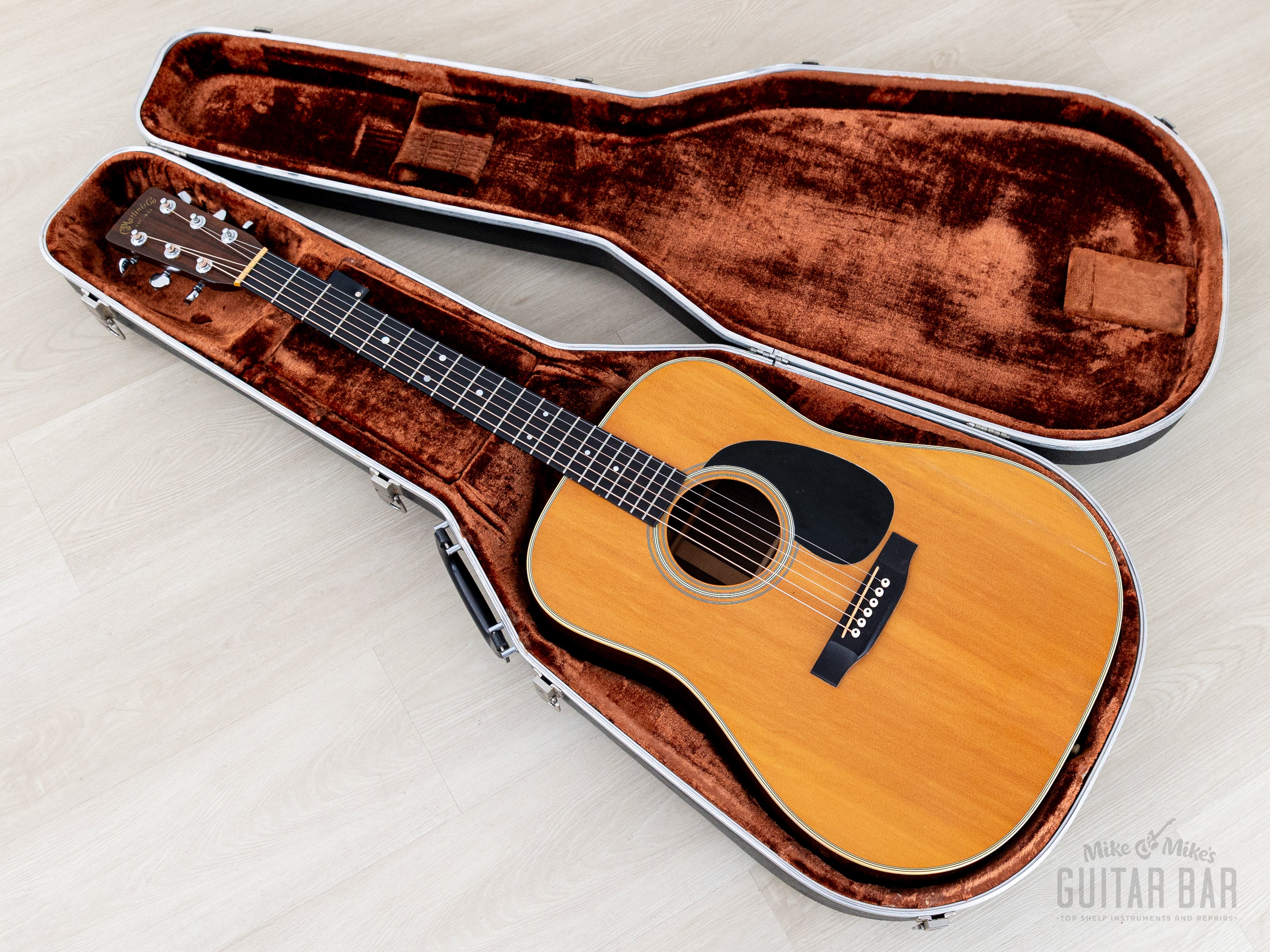 1978 Martin D-28 Vintage Dreadnought Acoustic Guitar w/ Case