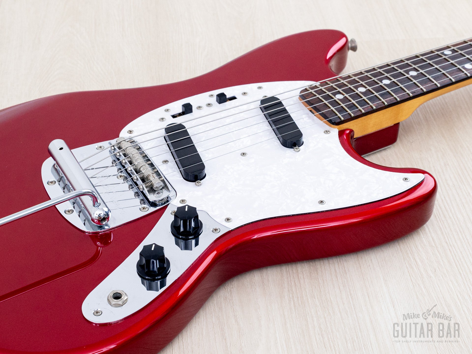 2010 Fender Mustang '69 Vintage Reissue MG69/MH Candy Apple