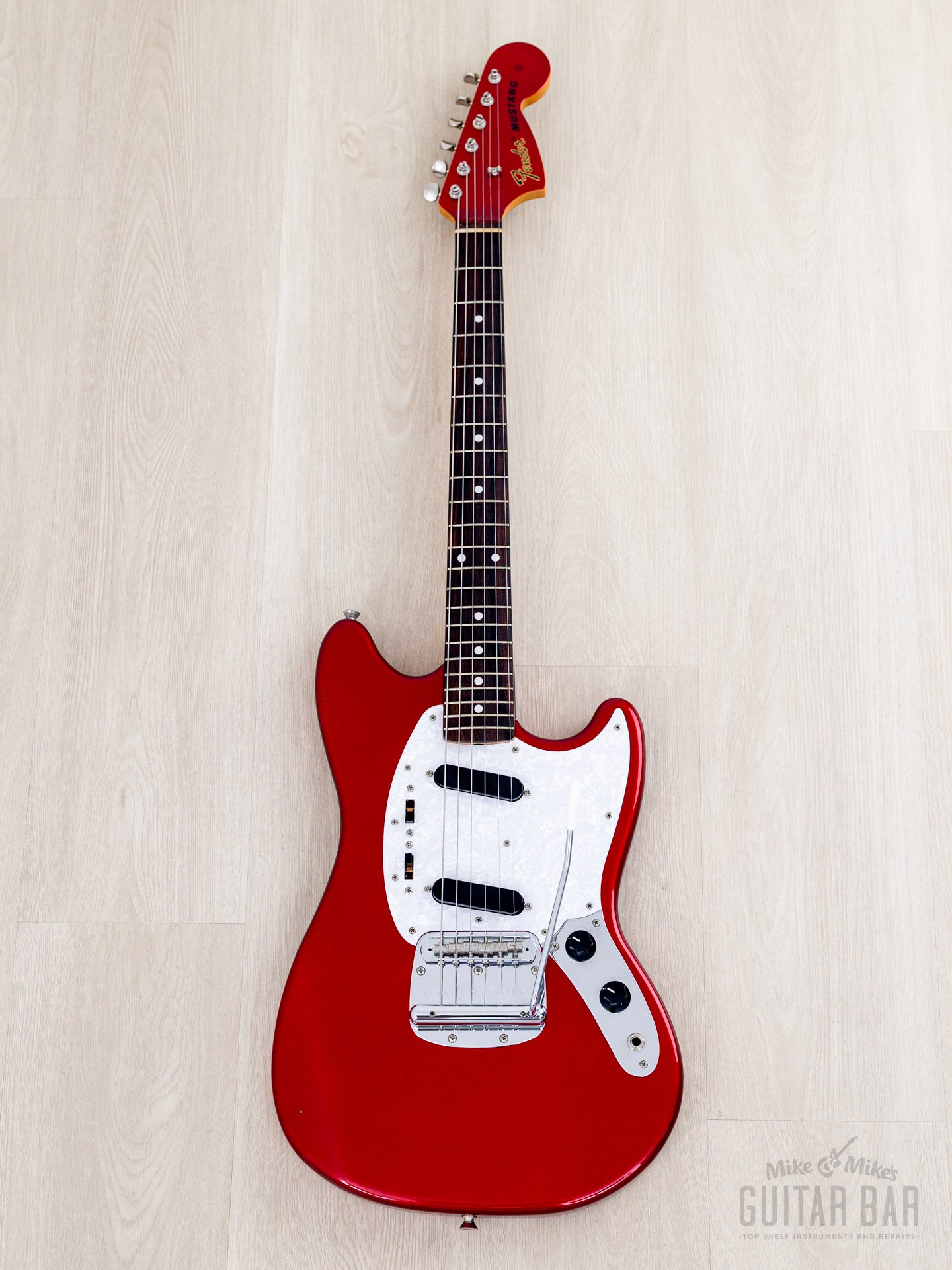 2010 Fender Mustang '69 Vintage Reissue MG69/MH Candy Apple