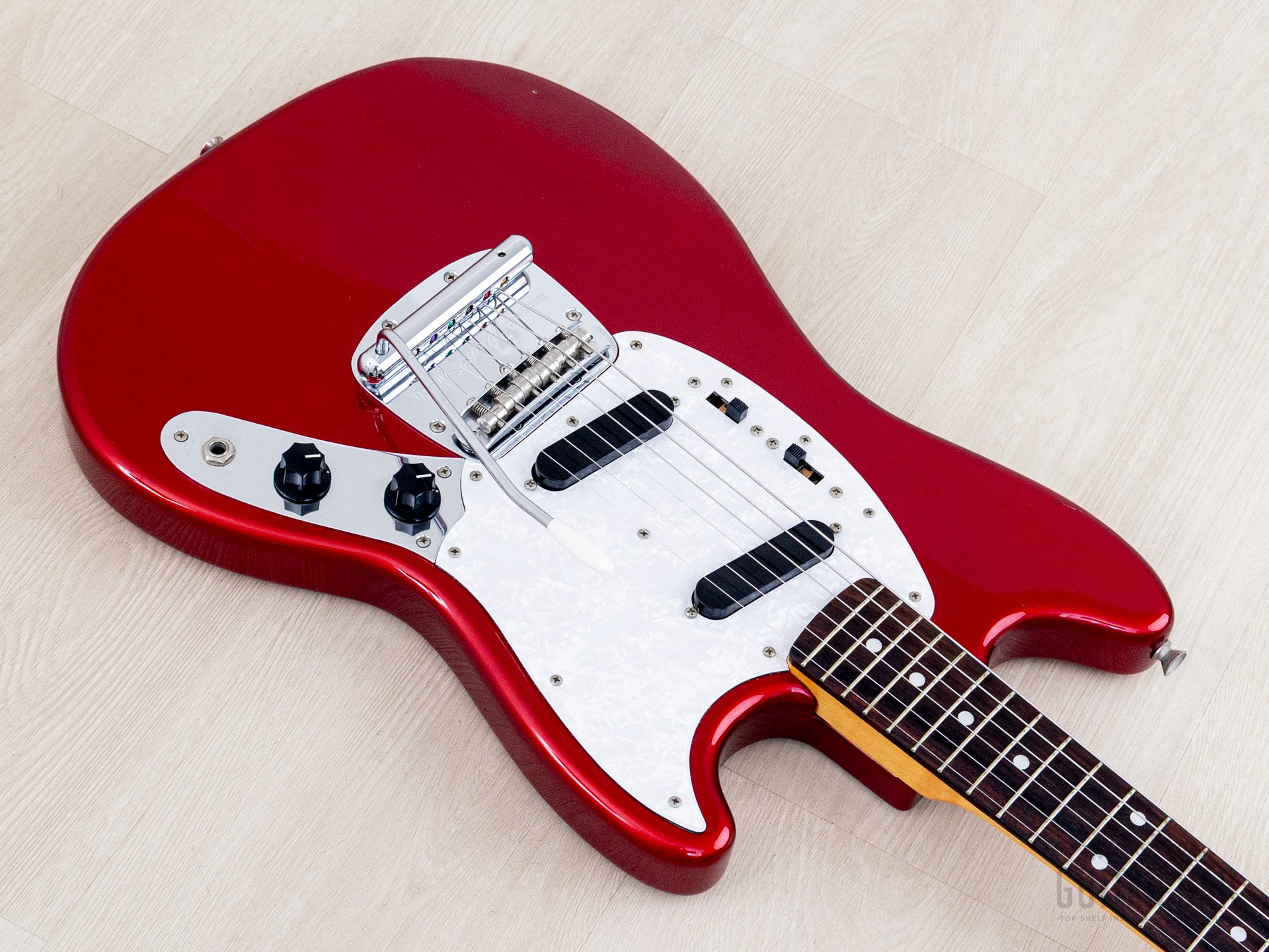 2010 Fender Mustang '69 Vintage Reissue MG69/MH Candy Apple