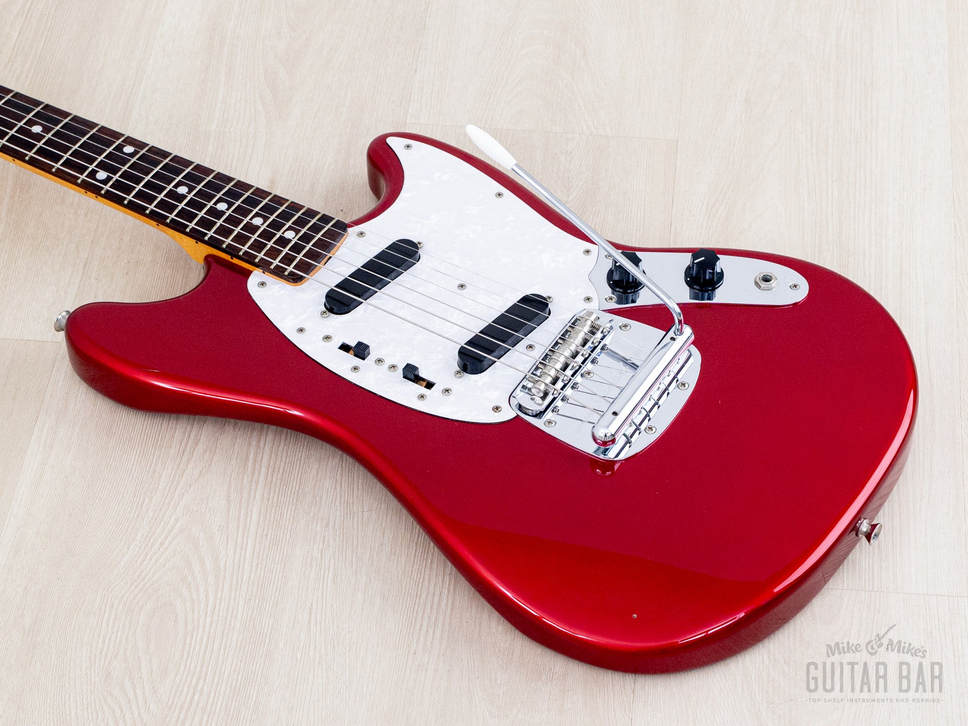 ギター Fender Mustang MG69 MH 2010 Fender Mustang '69 Vintage Reissue MG69/MH Candy Apple