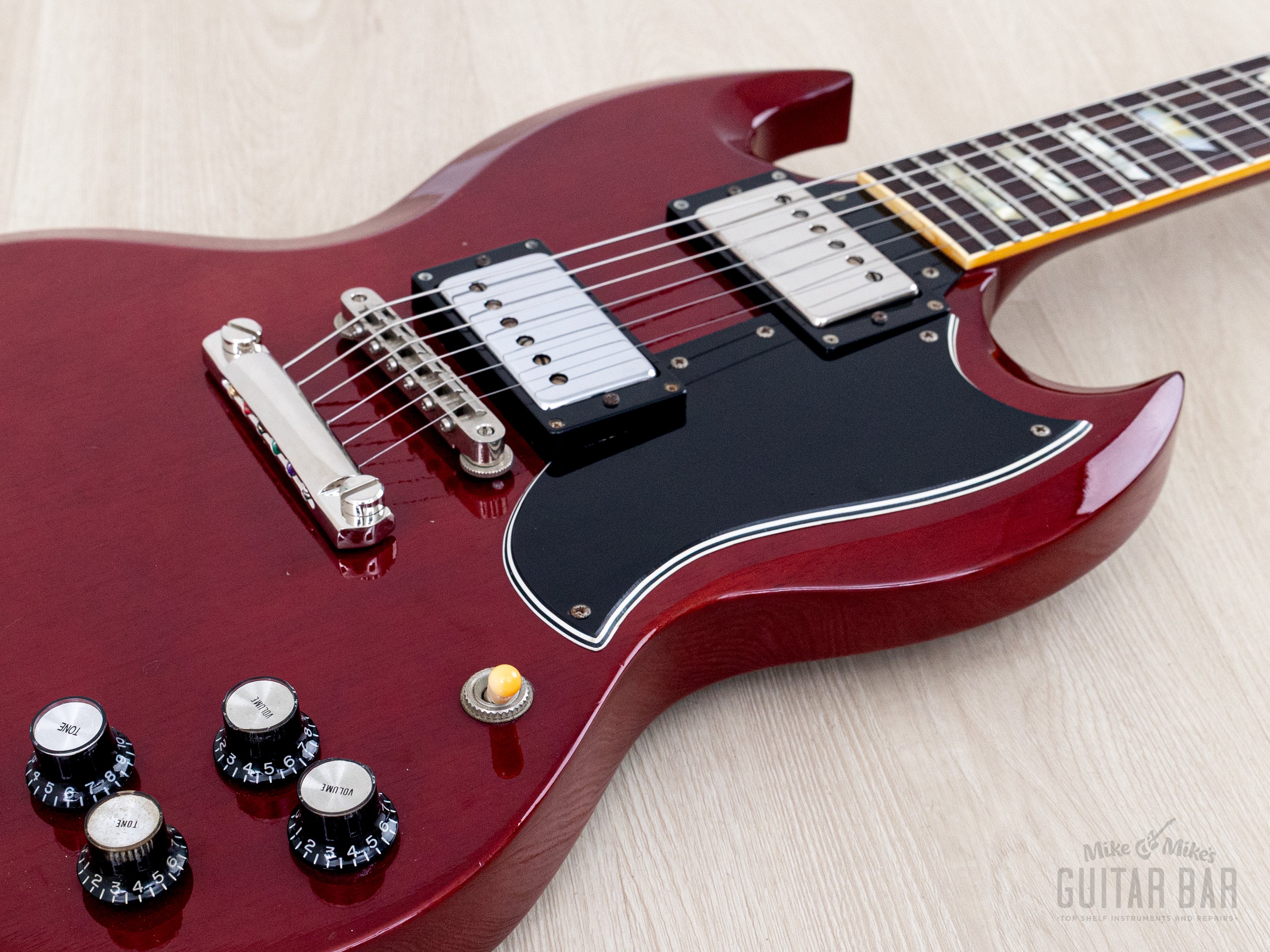 1991 Orville SG-65 SG Standard Heritage Cherry, Gibson-Licensed, Japan