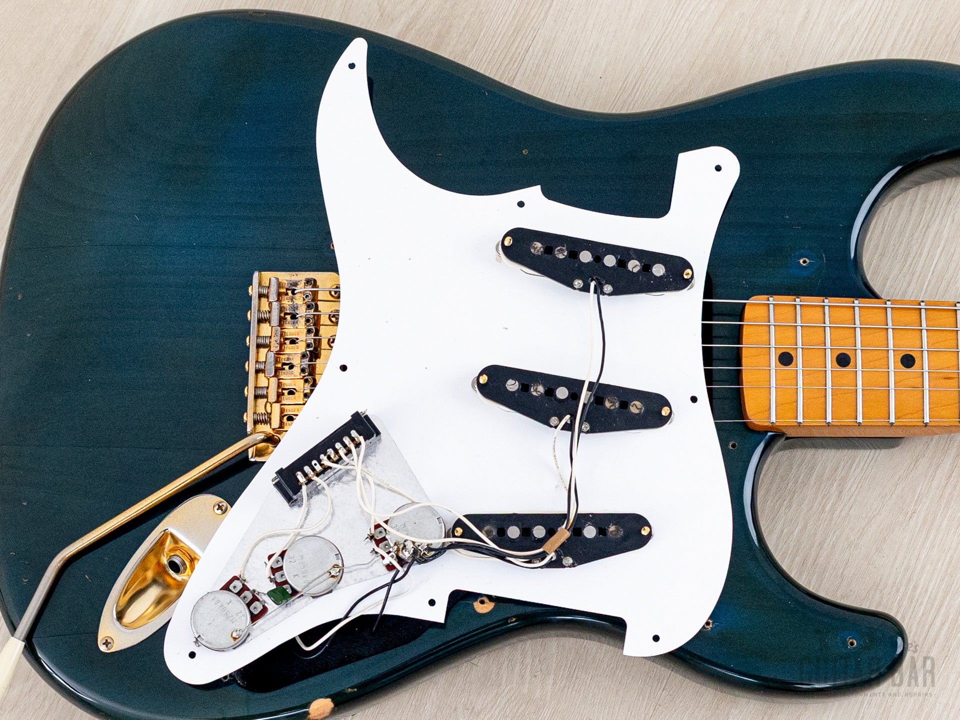 1993 Fender Custom Edition '57 Stratocaster ST57G-65 Charcoal Marine w