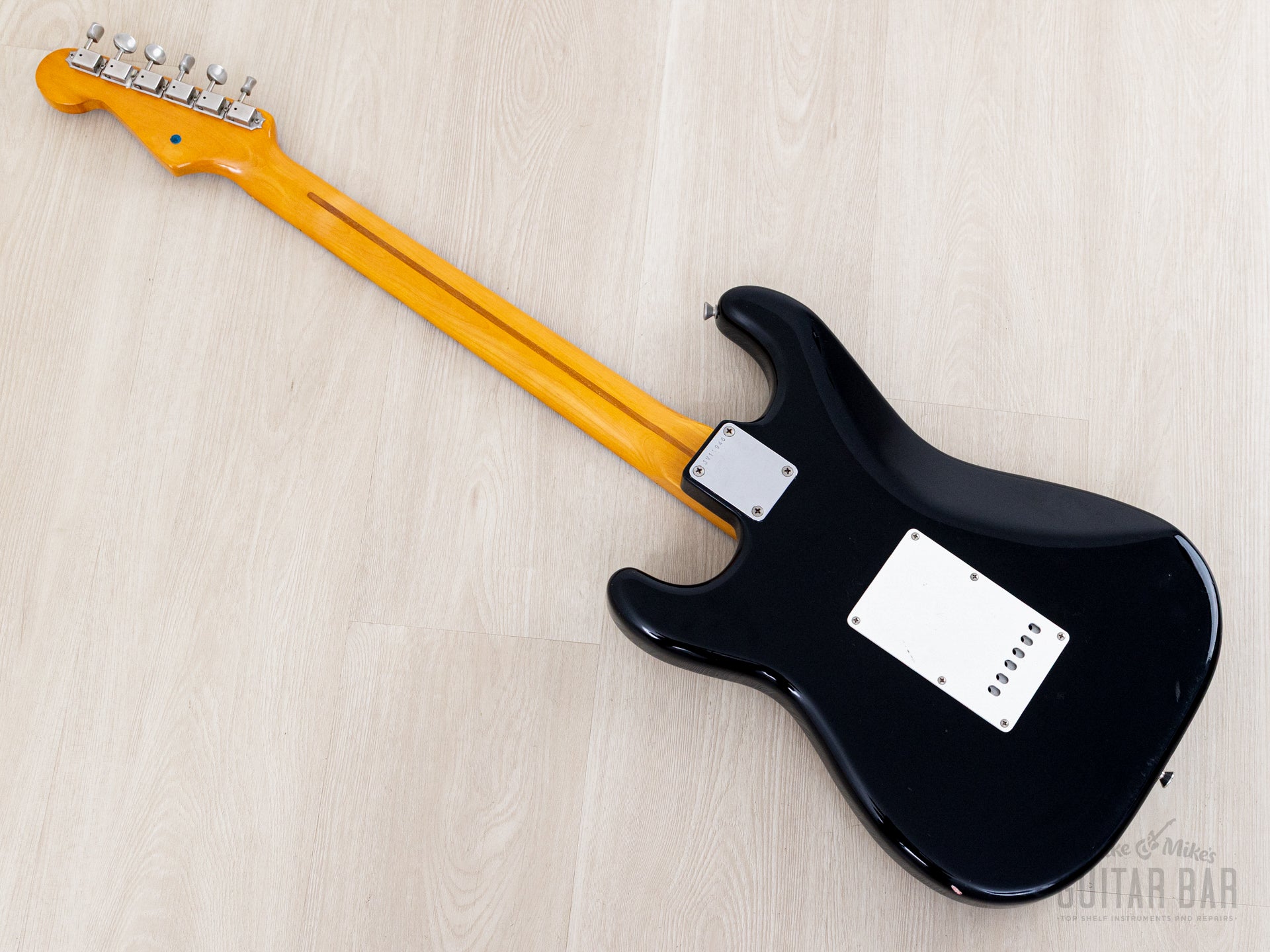 1982 Fender '57 Stratocaster JV ST57-85 Black Over Fiesta Red w/ USA F