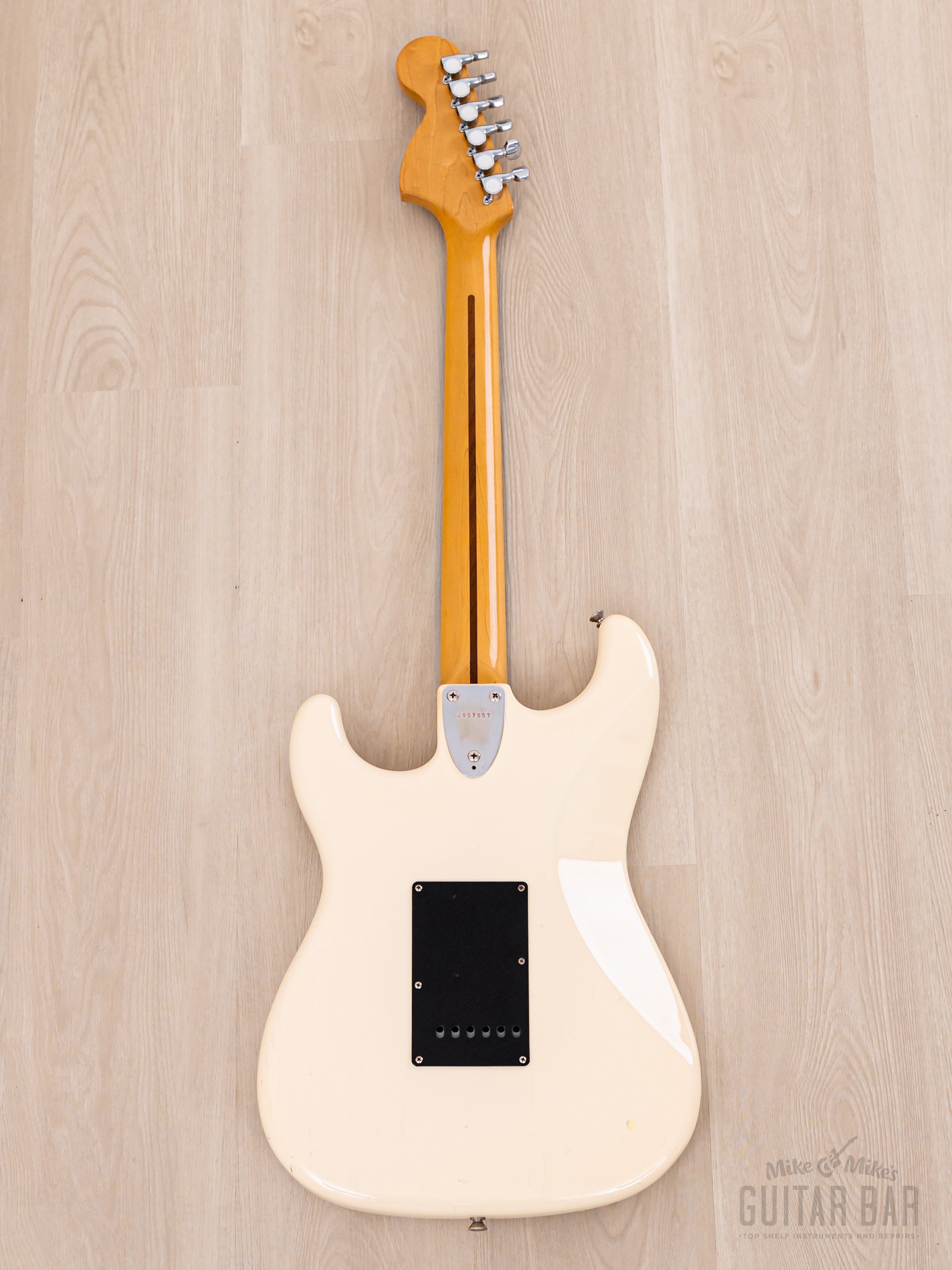 1985 Fender JV Stratocaster '72 Vintage Reissue ST72-65 Olympic White
