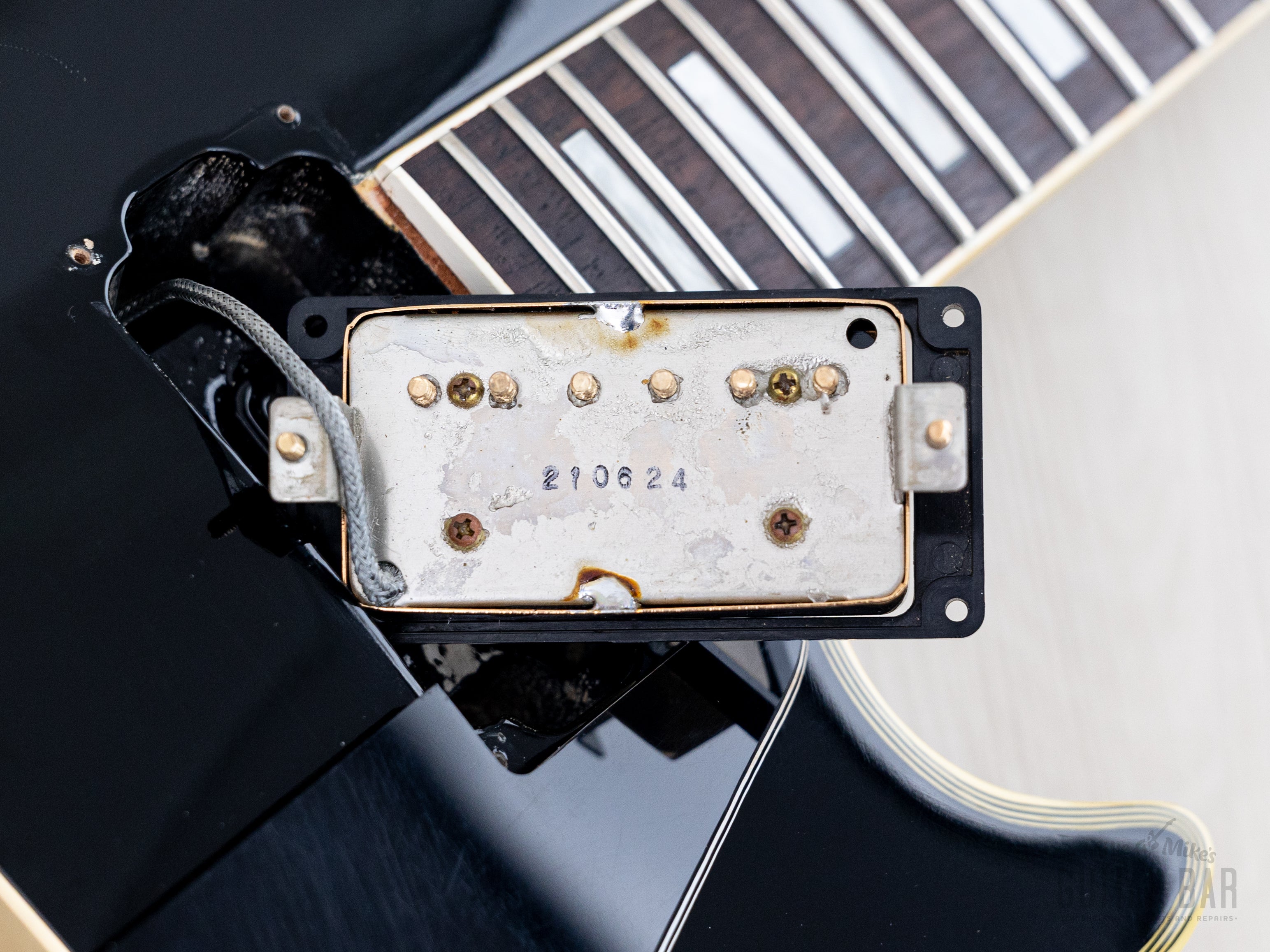 1982 Greco Super Real Custom Black Beauty EGC68-50 Ebony w/ '50s-Style