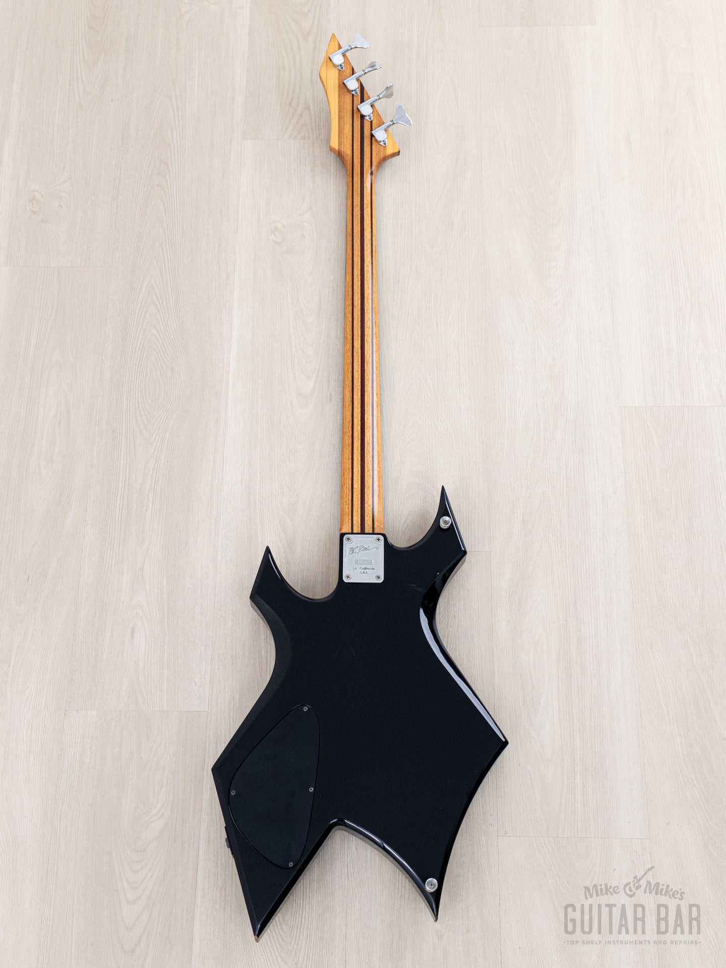 レボちゃん( *´艸｀) 1989 BC Rich NJ Series Warlock Bass Black w/ Active