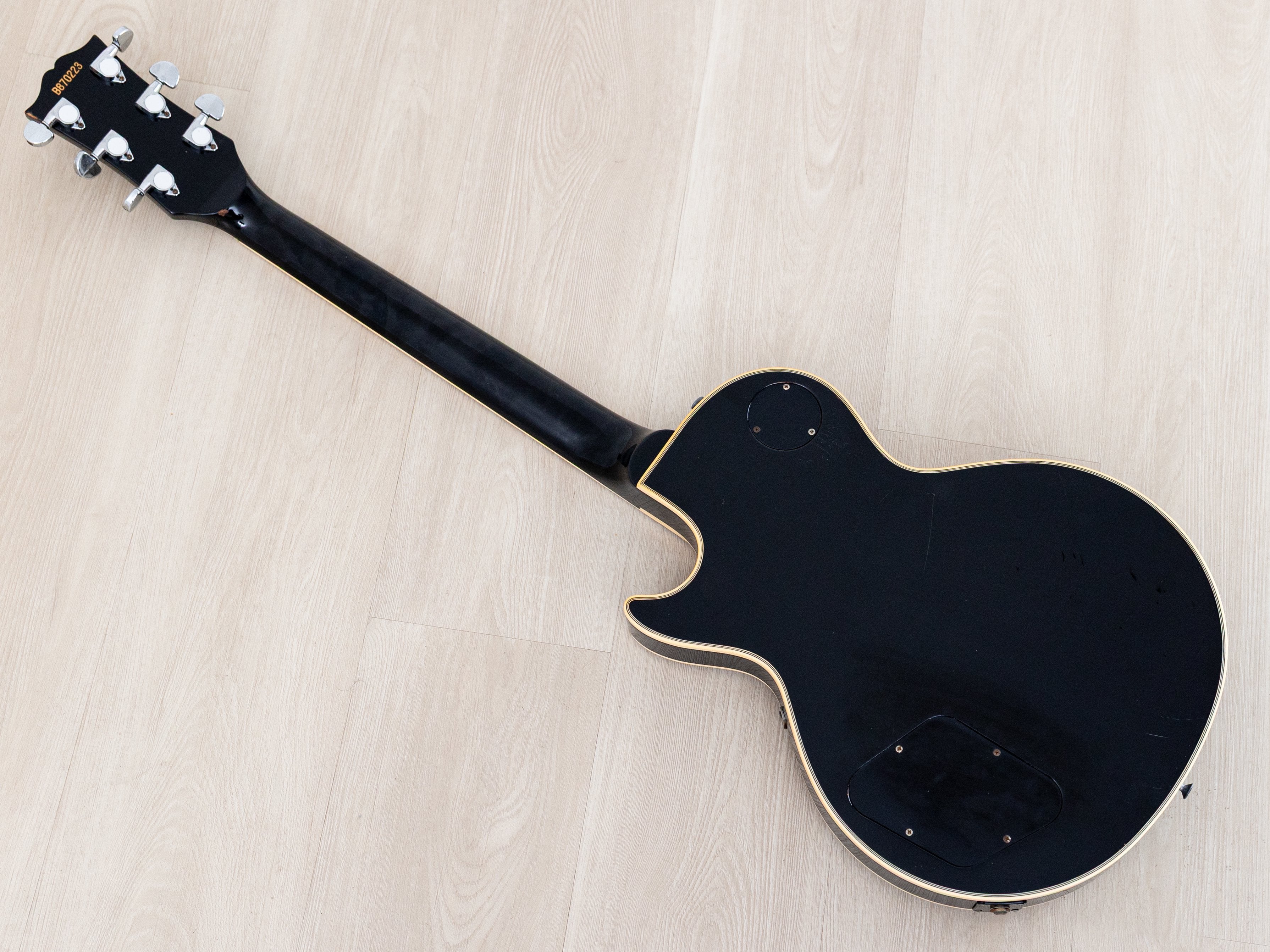 Greco JS60 レスポールカスタム　ジョンサイクス 1987 Greco JS60 John Sykes Black Beauty Vintage Guitar, Japan Fujigen