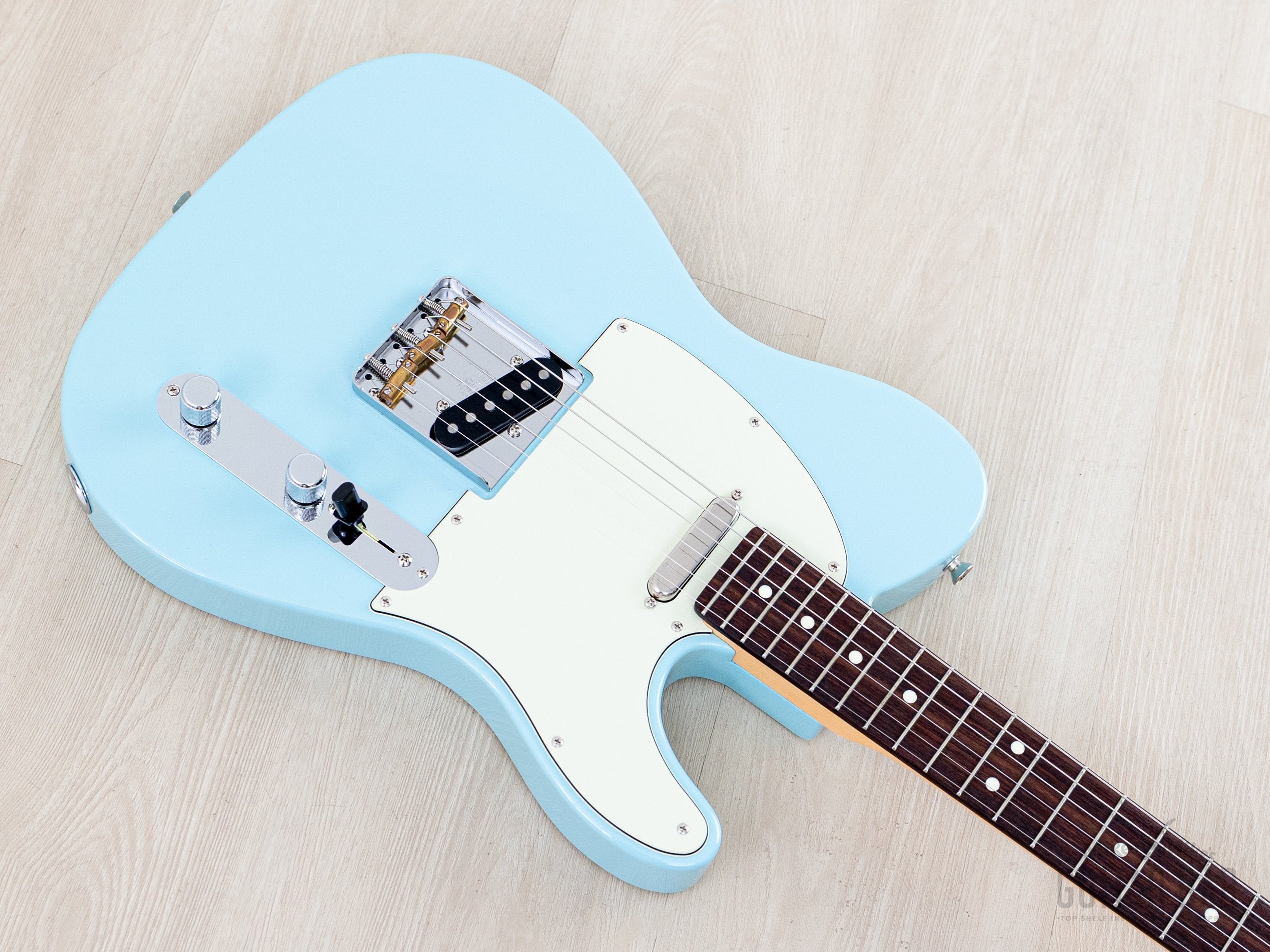 2024 Fender Hybrid II Telecaster FSR Daphne Blue + Headstock w/ Hangta