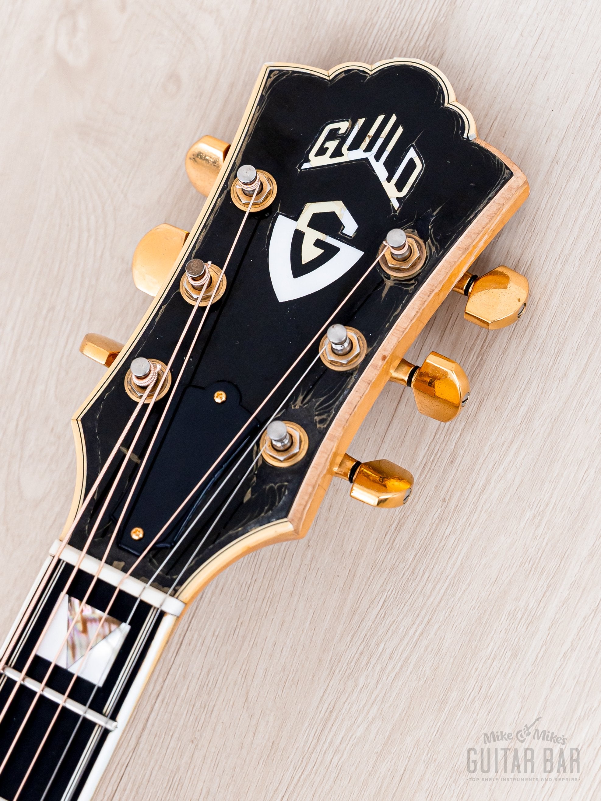 1978 Guild F-50 Jumbo Acoustic Guitar Blonde w/ Case, Westerly USA