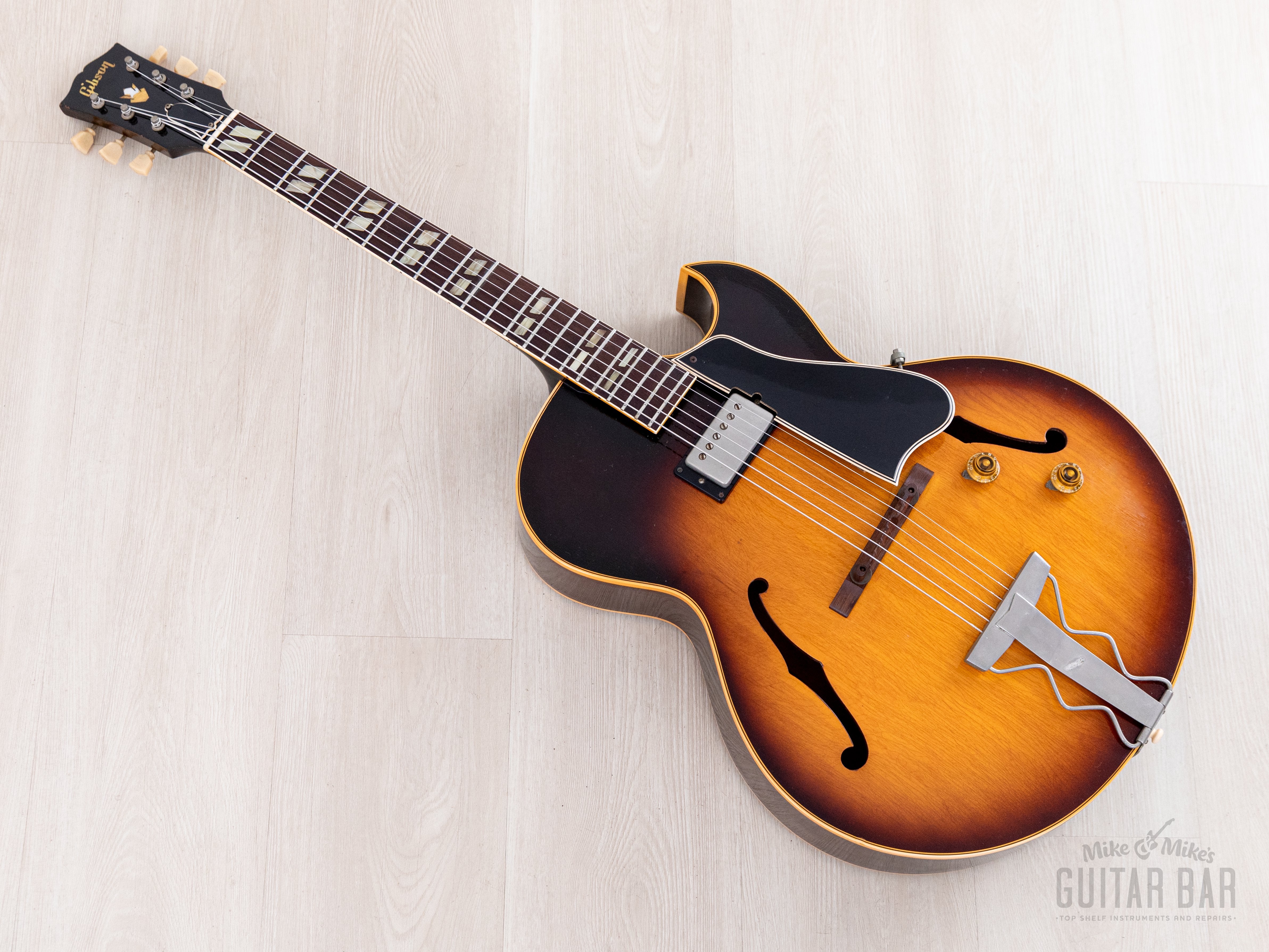 1957 Gibson ES-175 Vintage Hollowbody Guitar Sunburst w/ Lifton Case