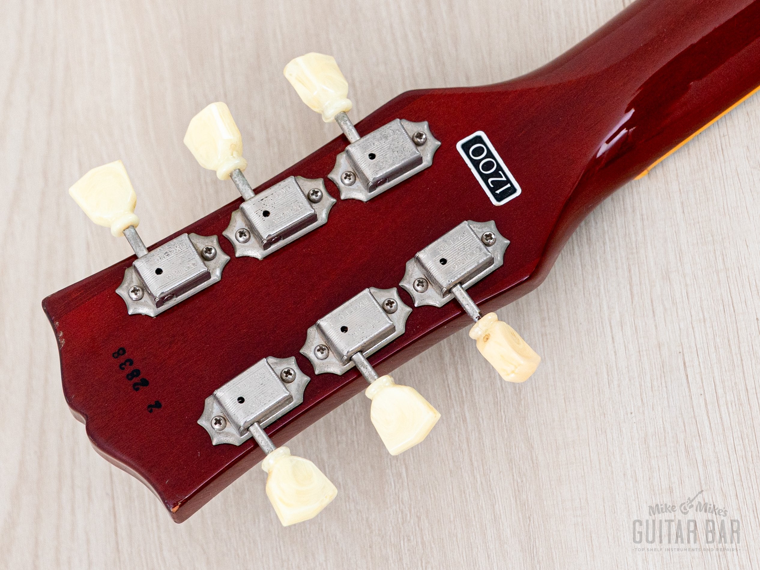 1982 Greco Mint Collection EG58-120 '58 Spec Burst Lemon Drop Sunburst