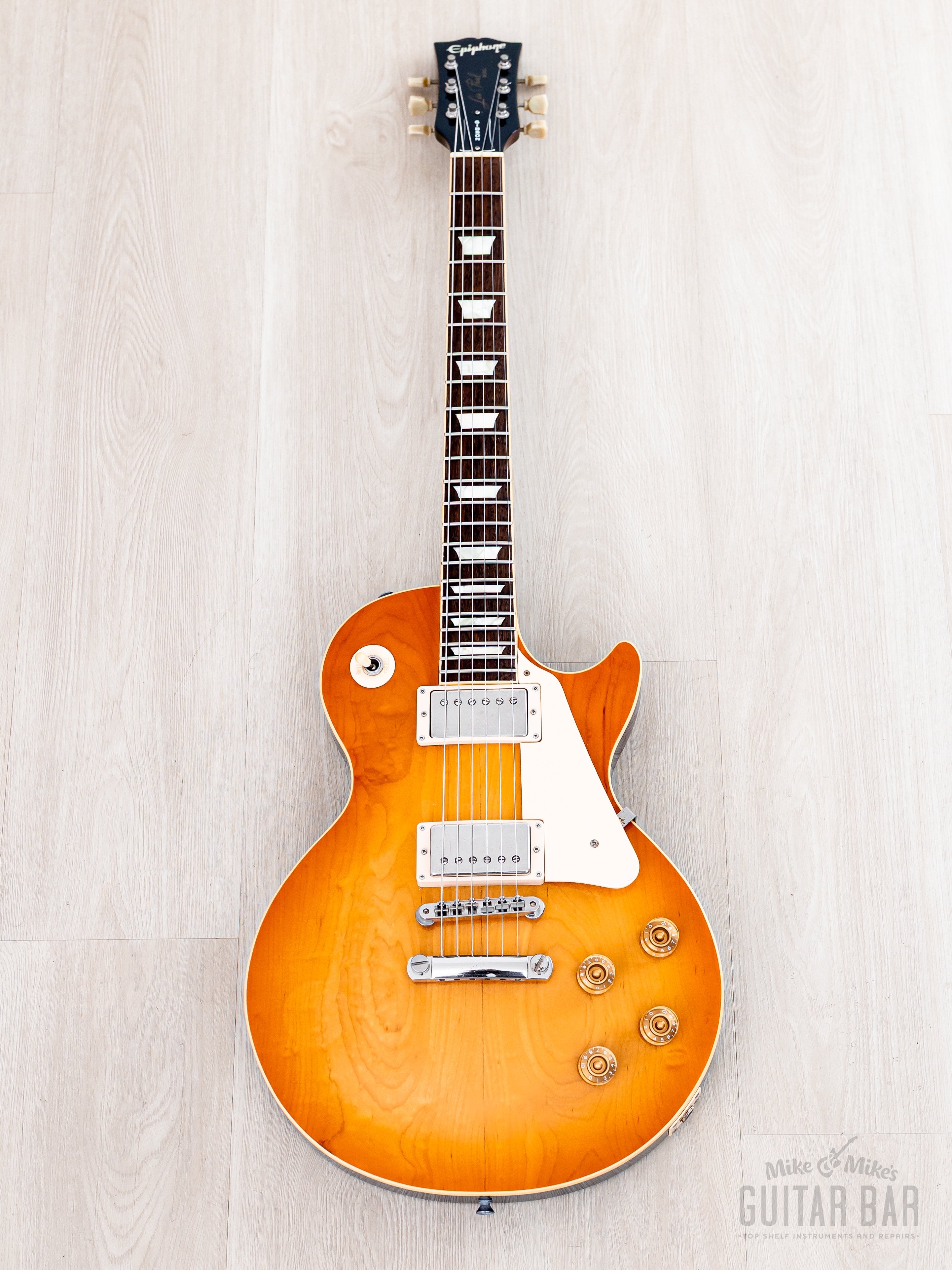 1999 Epiphone by Gibson Les Paul Standard w/ Open Book Headstock, Japa