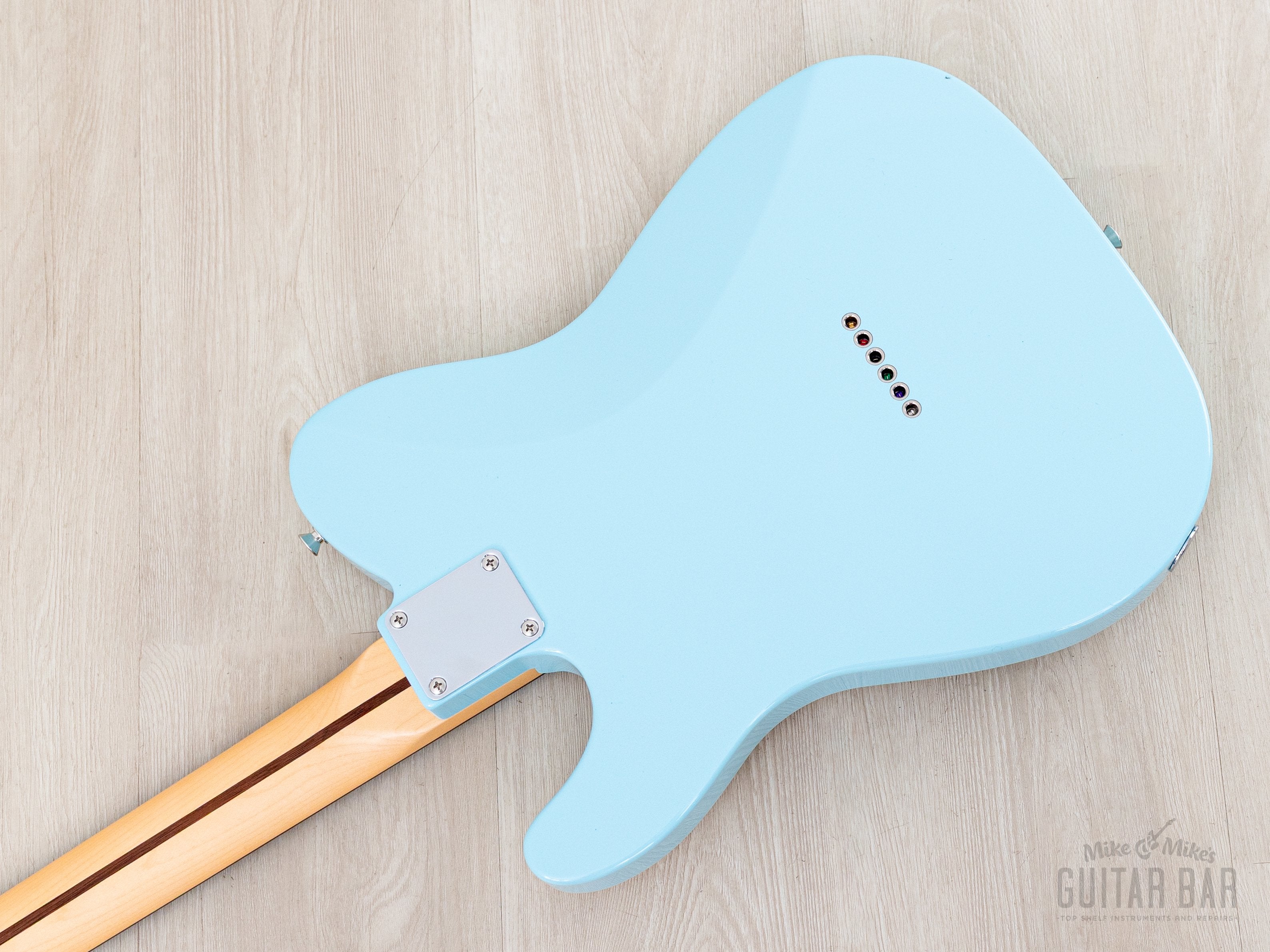2024 Fender Hybrid II Telecaster FSR Daphne Blue + Headstock w/ Hangta