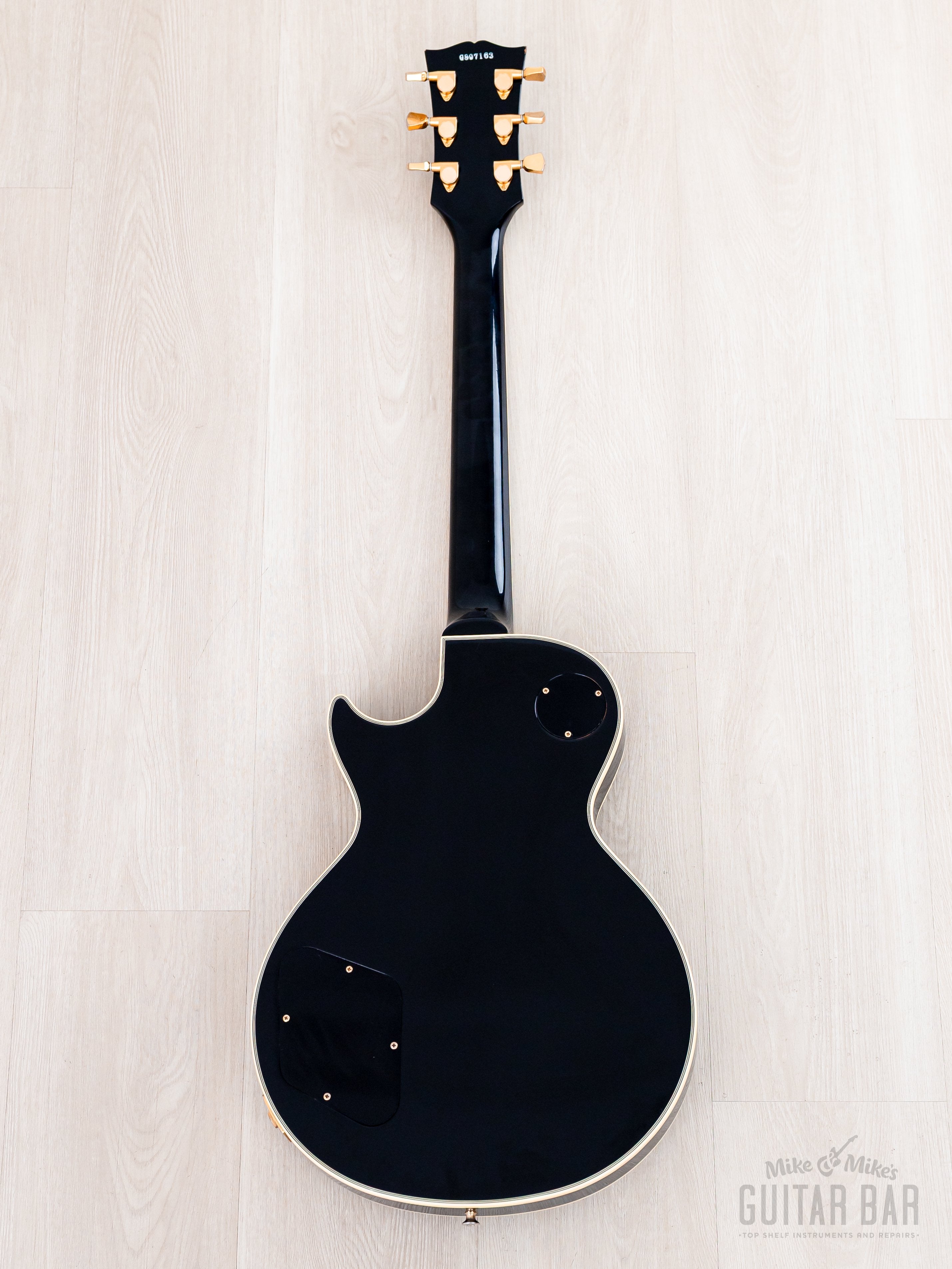1989 Orville by Gibson Les Paul Custom LPC-EB Black Beauty w/ USA Bill