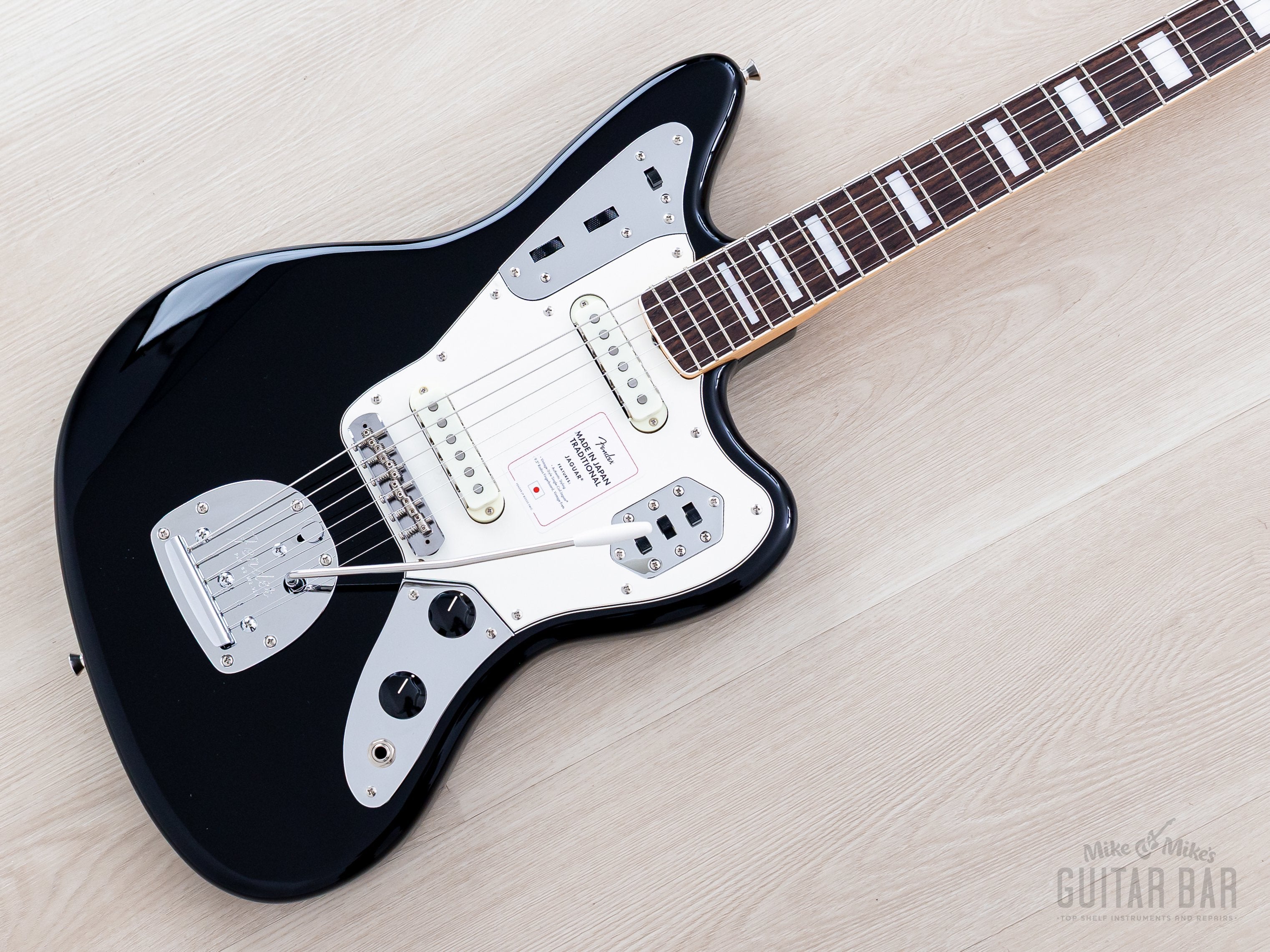 その他 jony 2026 Fender Traditional II Late '60s Jaguar Black + Headstock, Blocks