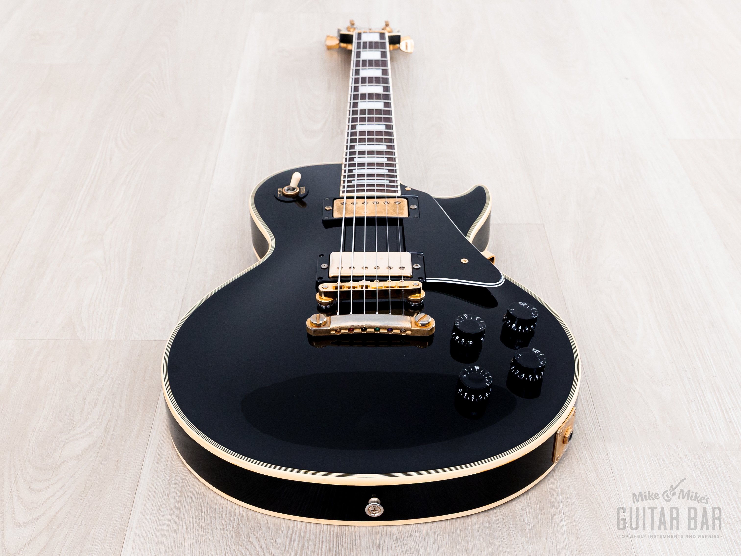 Orville by Gibson LP custom 1989年製 1989 Orville by Gibson Les Paul Custom LPC-EB Black Beauty w/ USA Bill