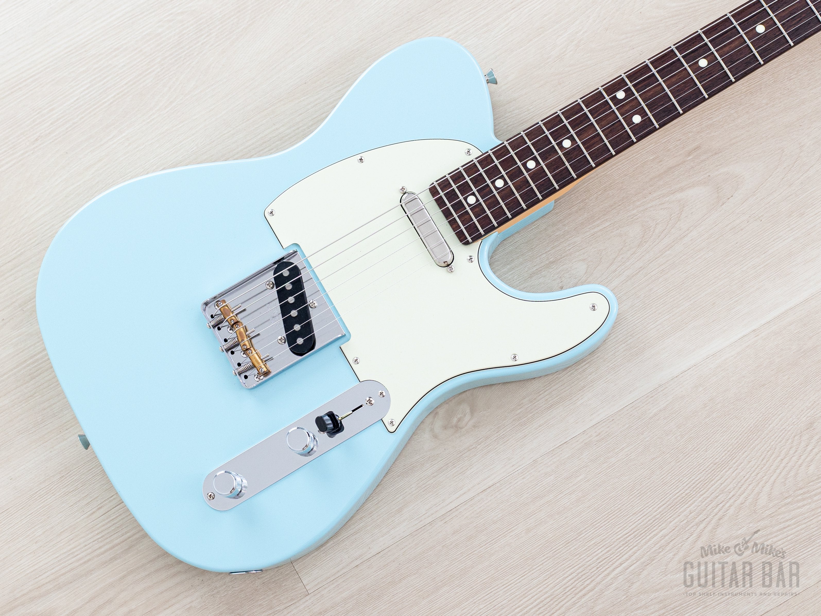 2024 Fender Hybrid II Telecaster FSR Daphne Blue + Headstock w/ Hangta