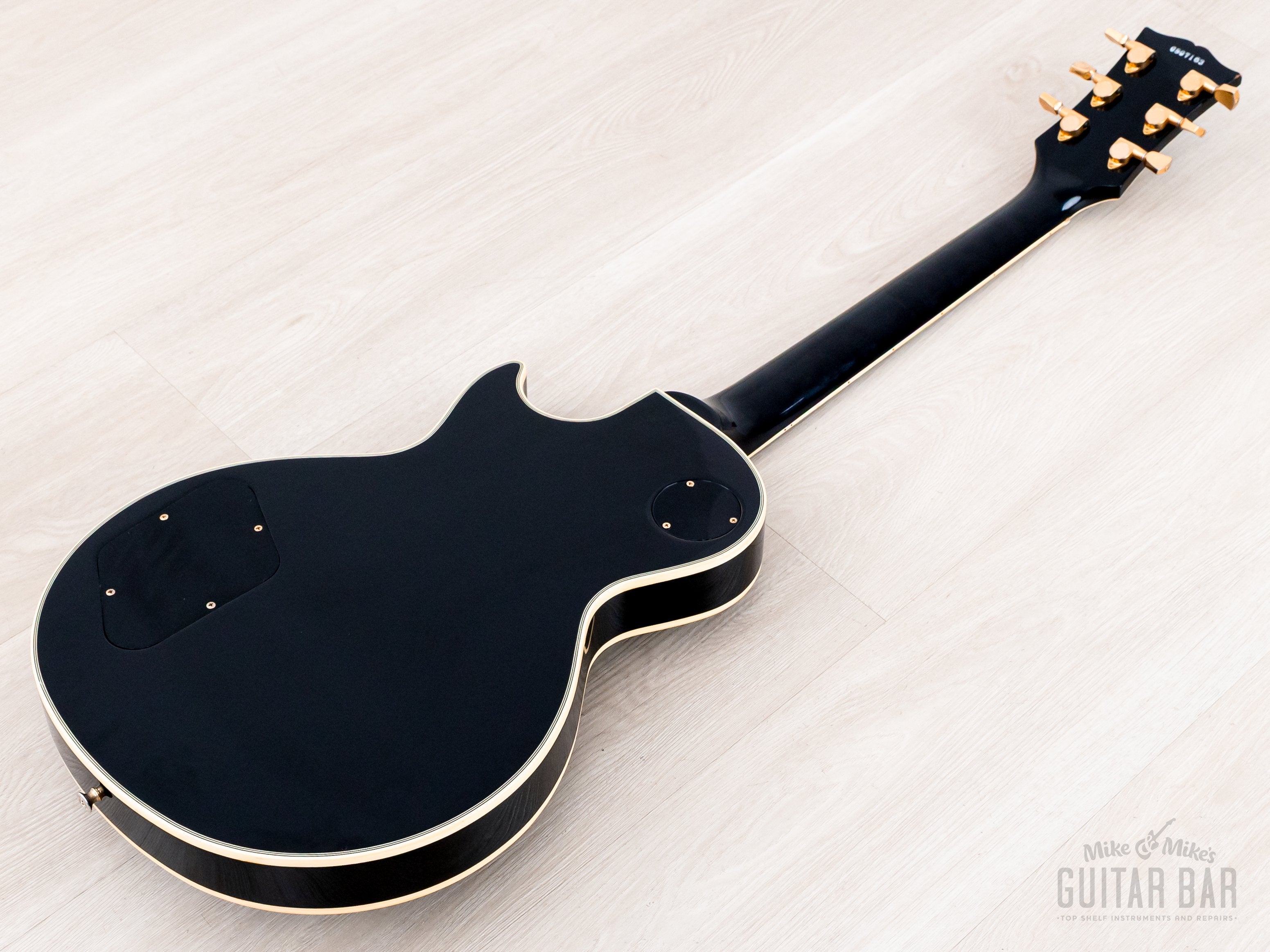 1989 Orville by Gibson Les Paul Custom LPC-EB Black Beauty w/ USA Bill