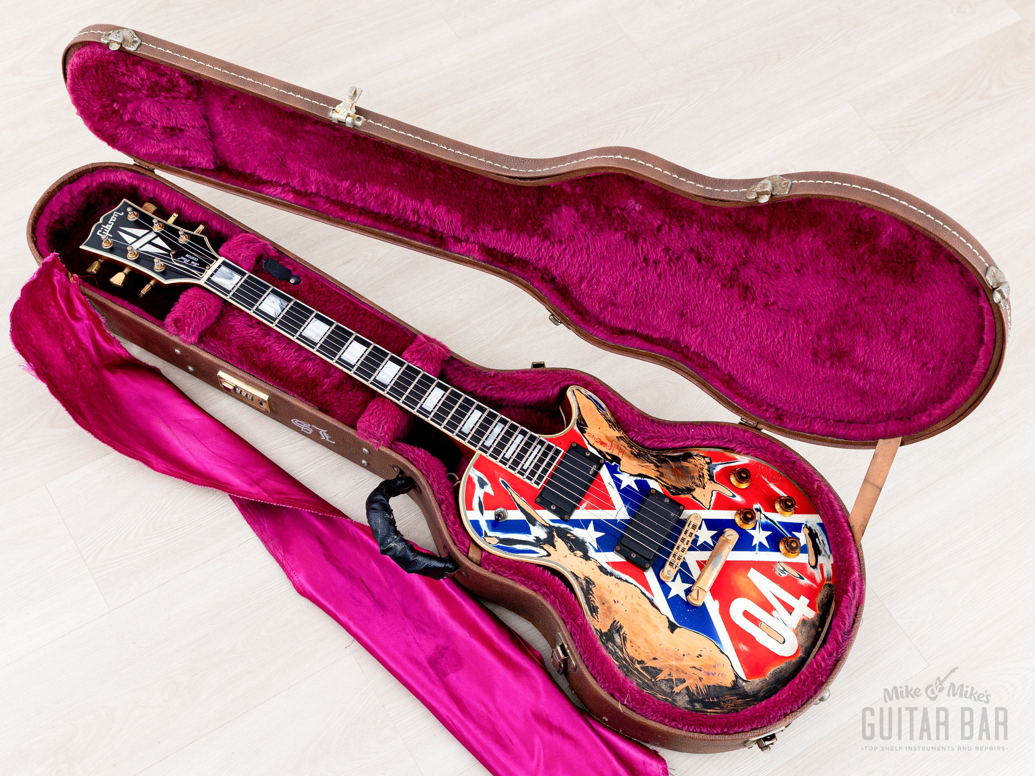 h*a様 レリック LesPaul Custom Type 1983 Gibson Les Paul Custom Zakk Wylde Rebel Relic w/ EMG, Case