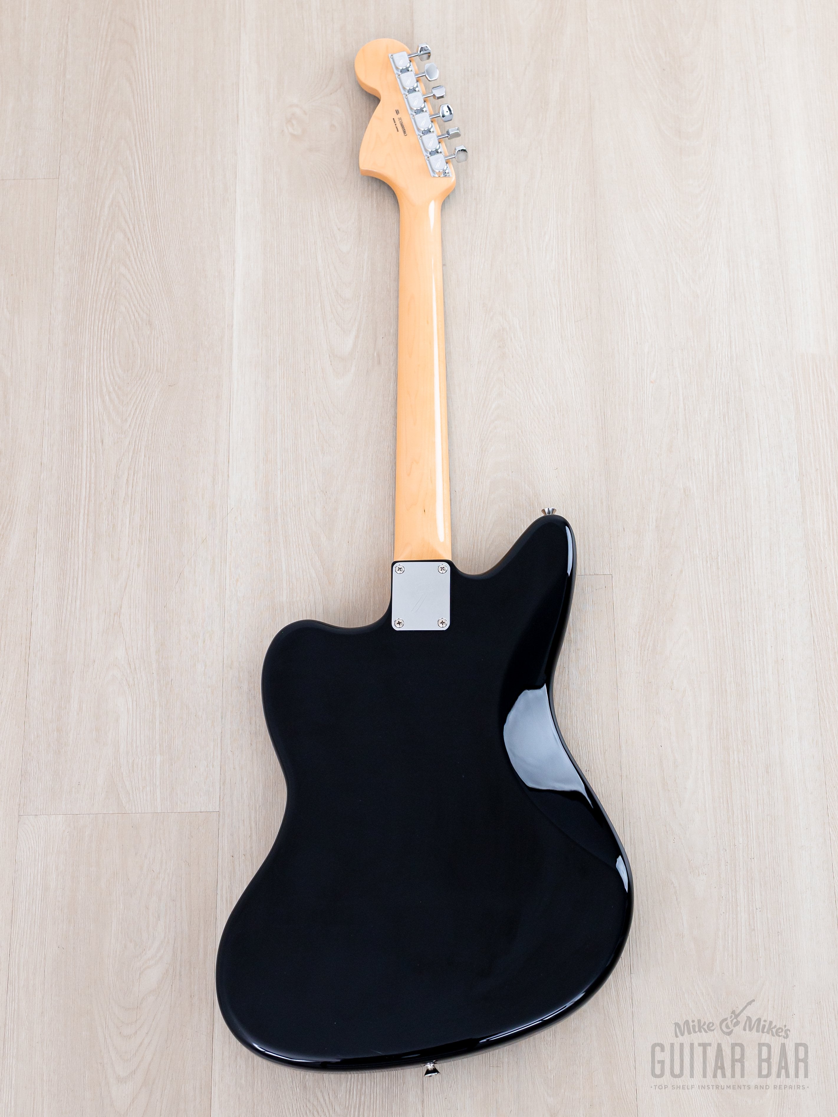2026 Fender Traditional II Late '60s Jaguar Black + Headstock, Blocks