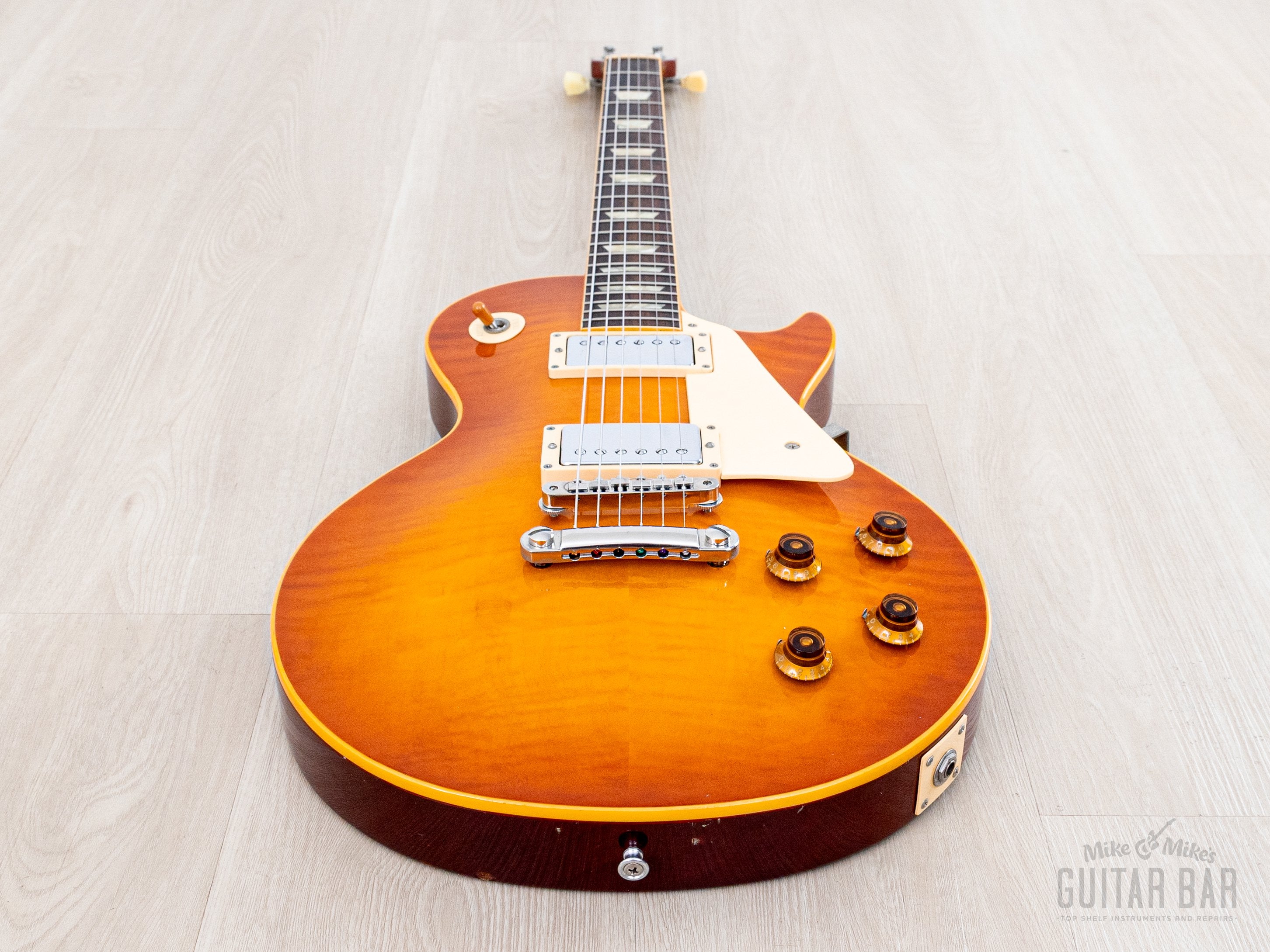 1982 Greco Mint Collection EG58-120 '58 Spec Burst Lemon Drop Sunburst