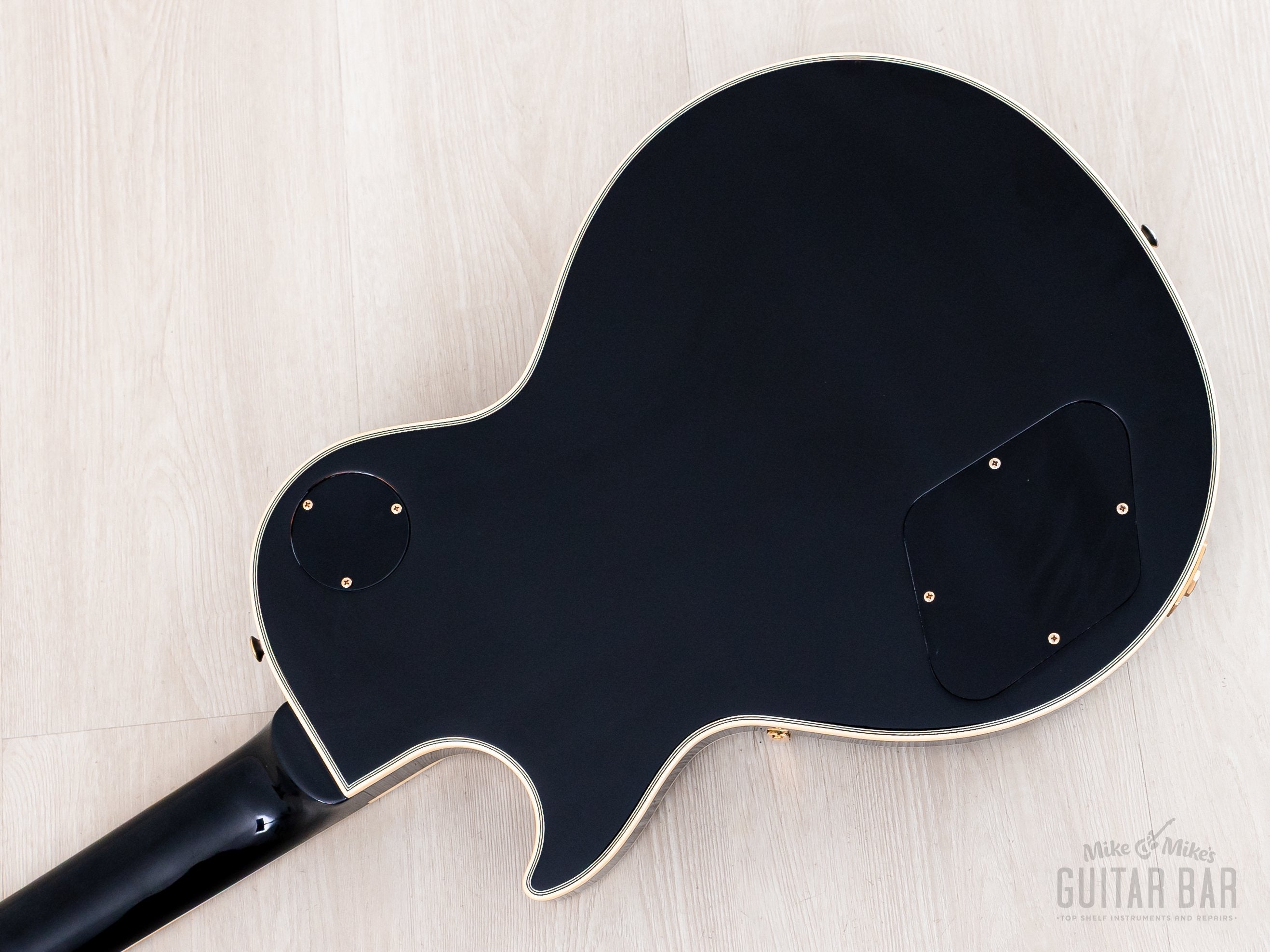 1989 Orville by Gibson Les Paul Custom LPC-EB Black Beauty w/ USA Bill