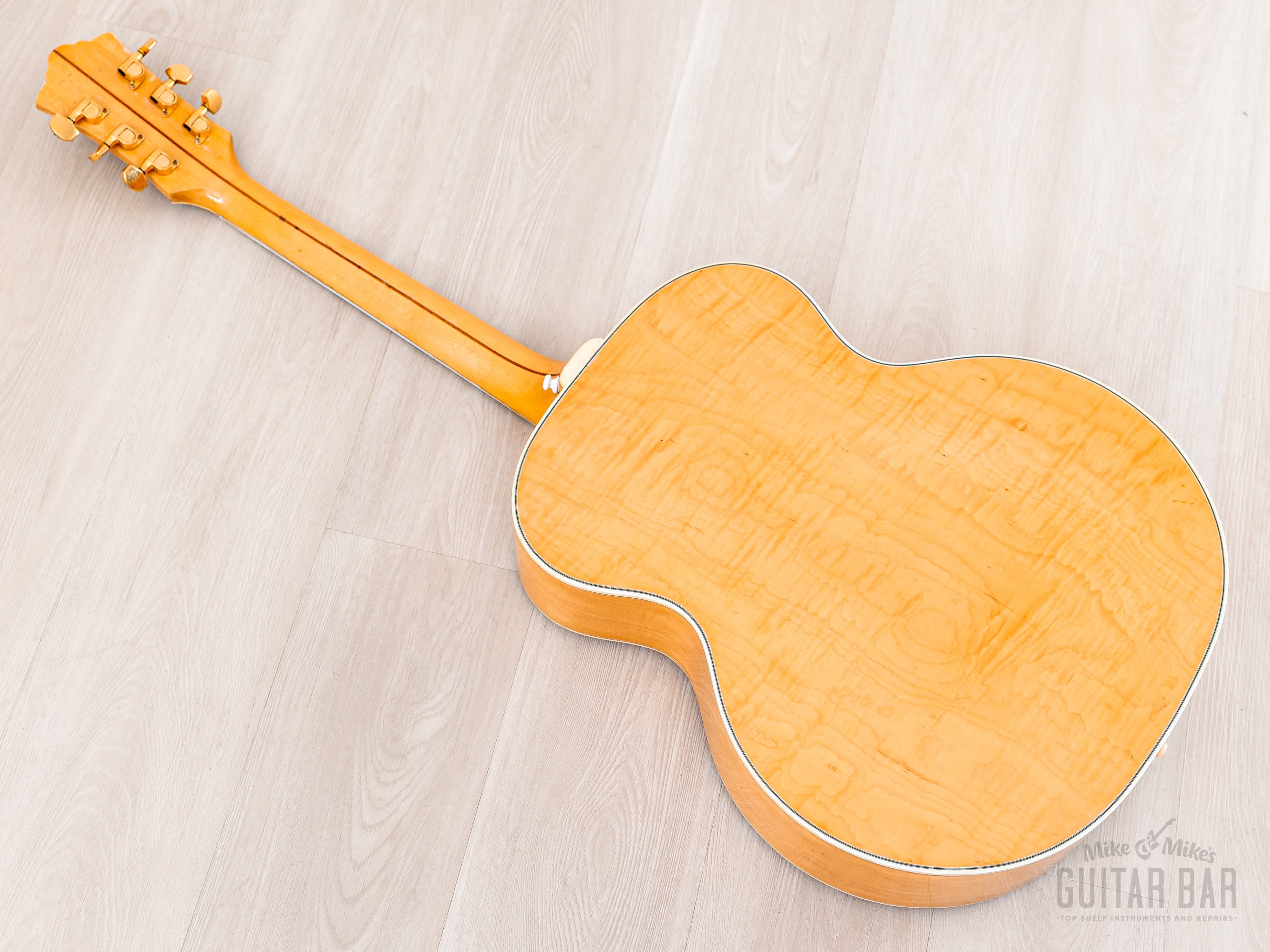 1978 Guild F-50 Jumbo Acoustic Guitar Blonde w/ Case, Westerly USA