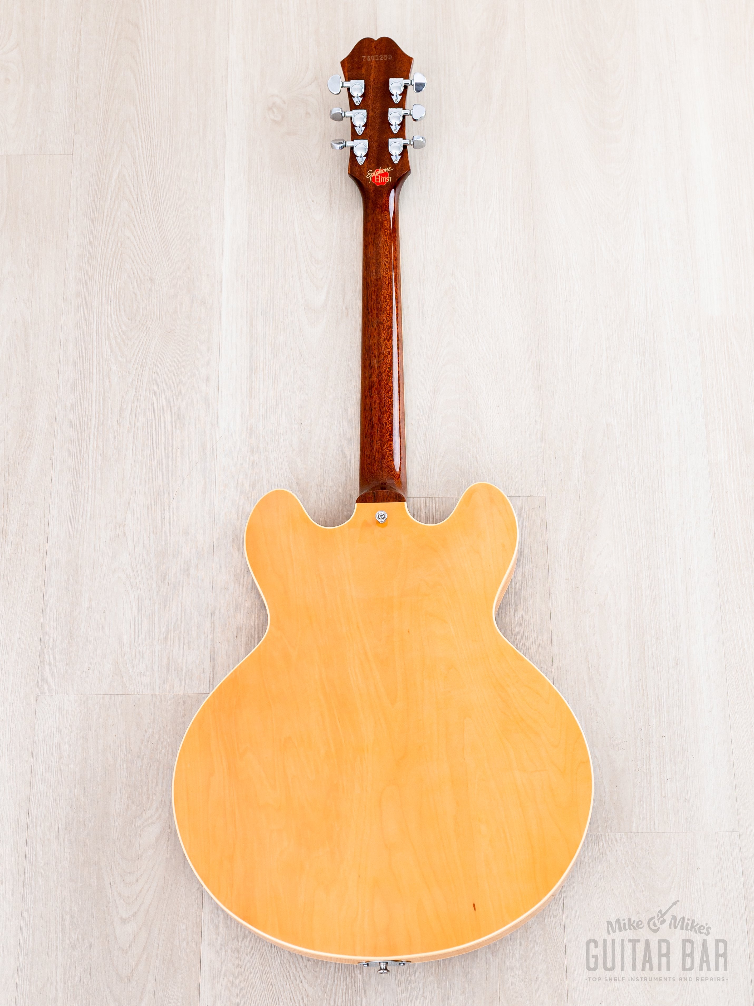 2006 Epiphone Elitist 1965 Casino Natural Revolution, Near-Mint w/ Cas
