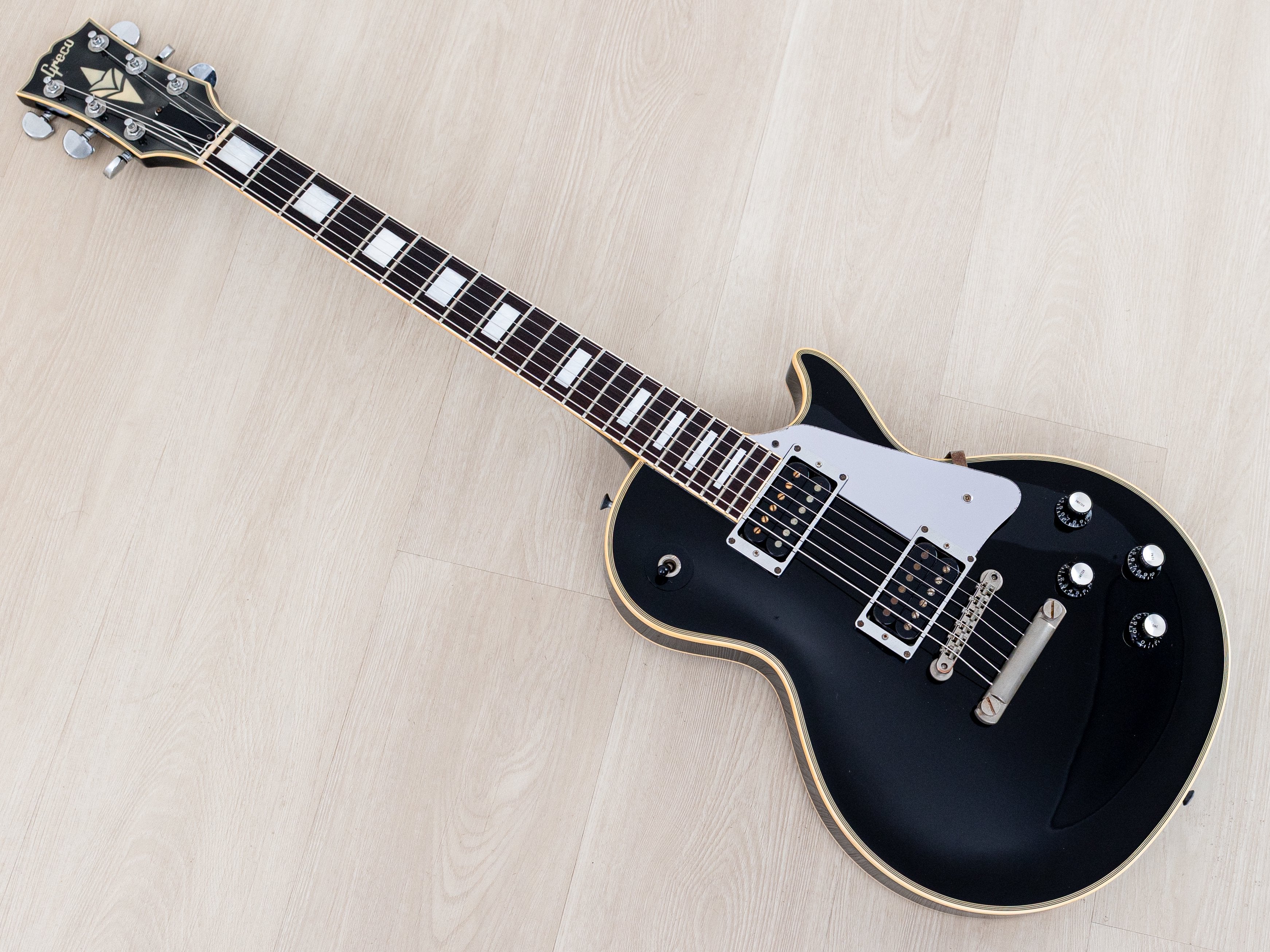 1987 Greco JS60 John Sykes Black Beauty Vintage Guitar, Japan Fujigen