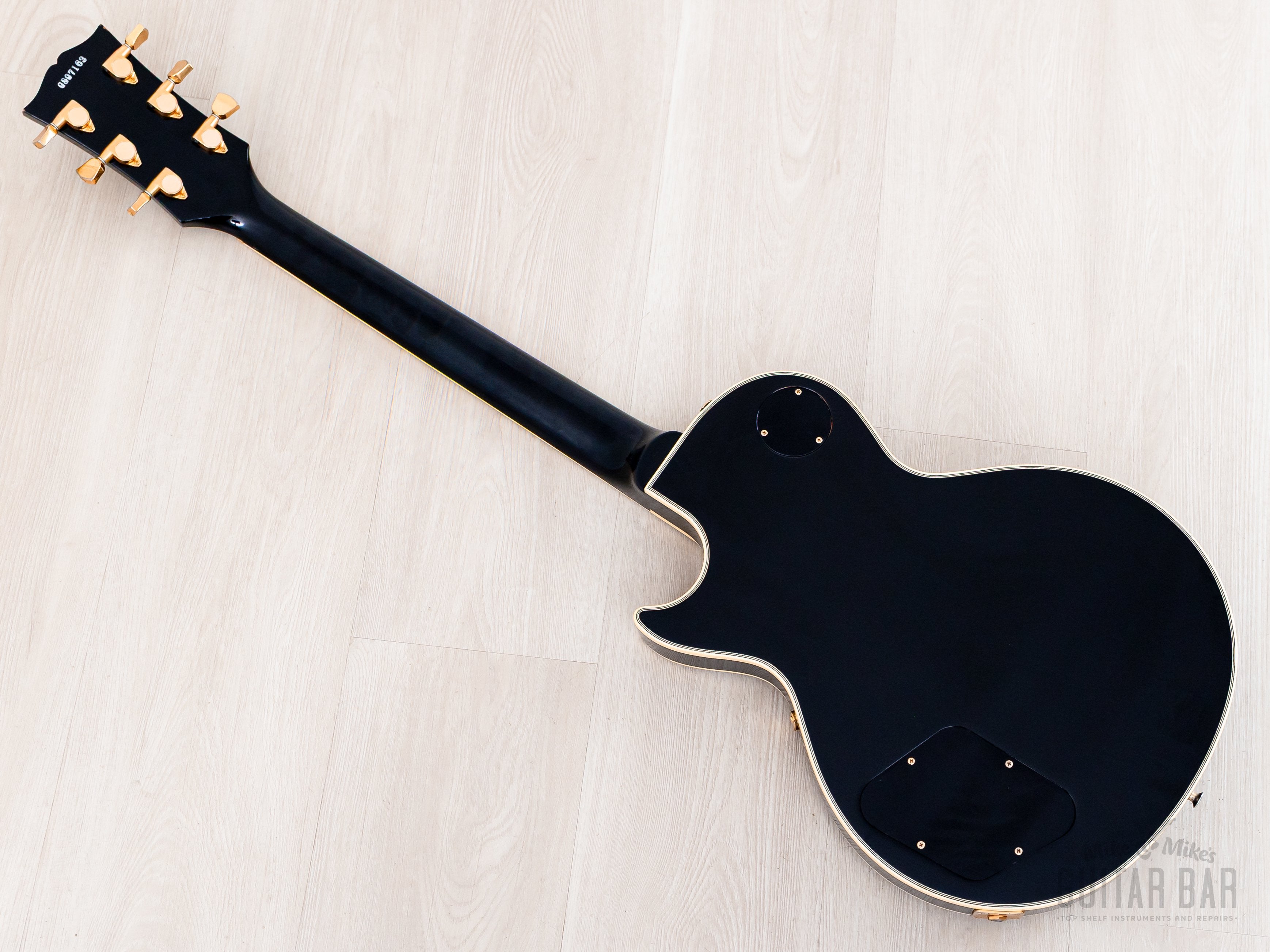 1989 Orville by Gibson Les Paul Custom LPC-EB Black Beauty w/ USA Bill
