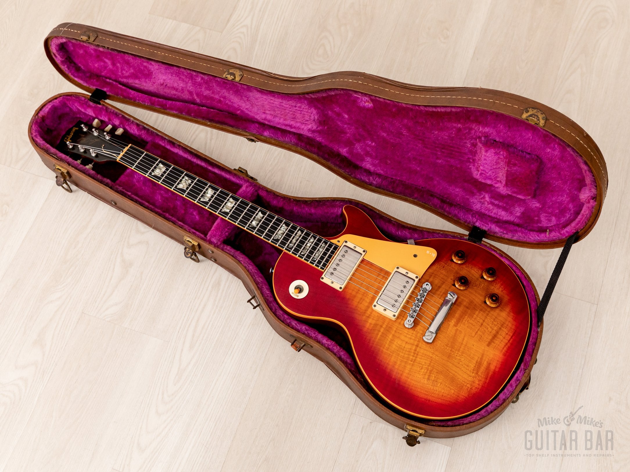 1983 Gibson Pre-Historic 1959 Les Paul Standard R9 Flame Top, 100% Original w/ Tim Shaw PAFs, Case