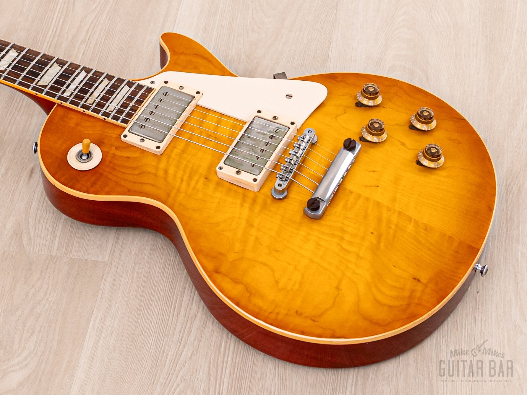 2011 Gibson Custom Shop Historic 1960 Les Paul Standard R0 VOS Ice Tea w/ CustomBucker PAFs, Kurosawa Gakki 55th