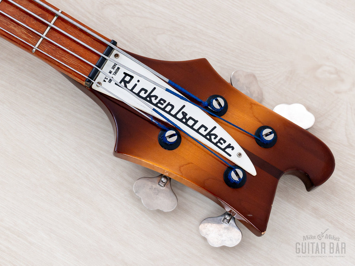 1981 Rickenbacker 4001 bass headstock front