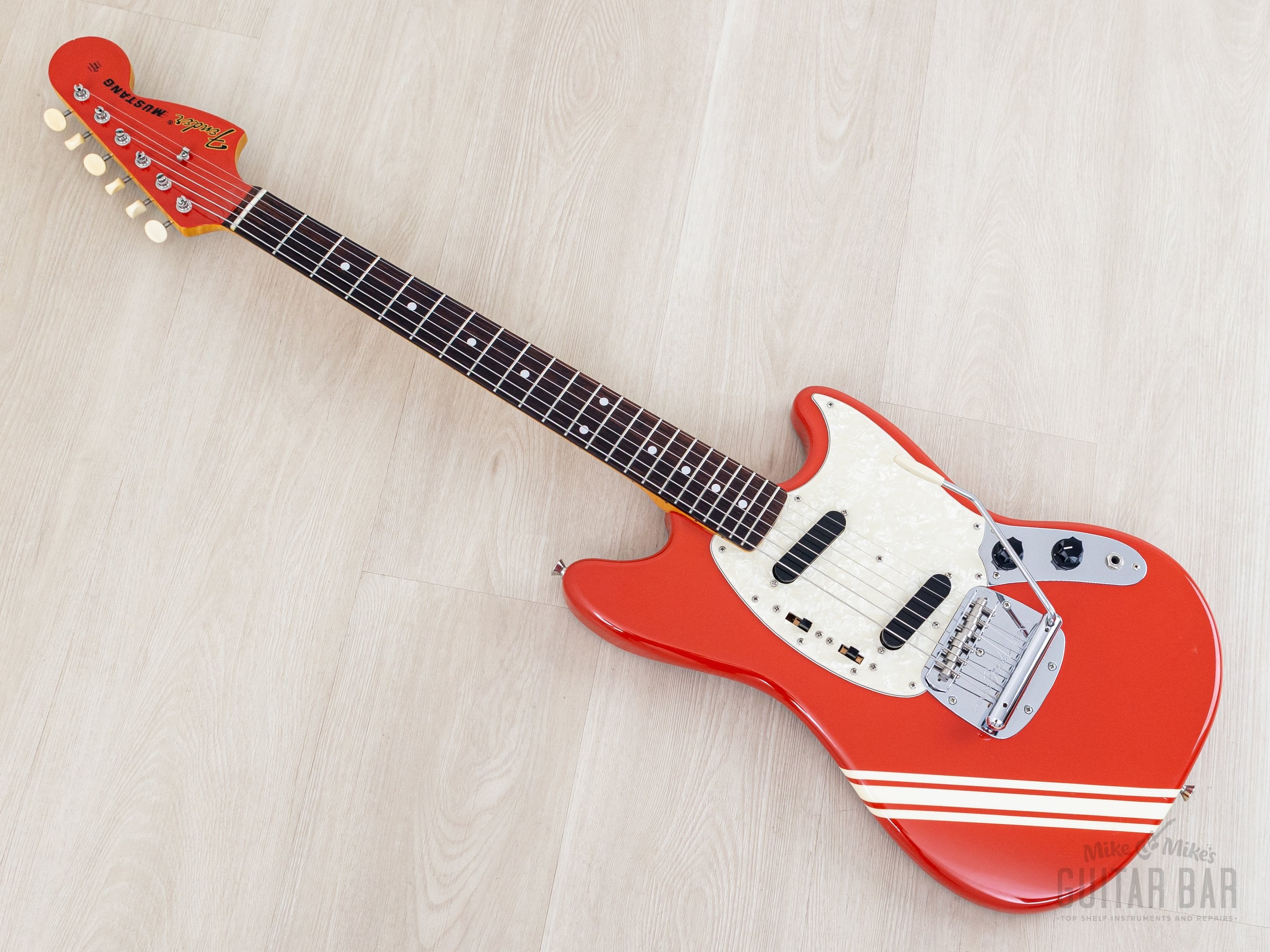 2012 Fender Competition Mustang '73 Vintage Reissue MG73-CO Fiesta Red