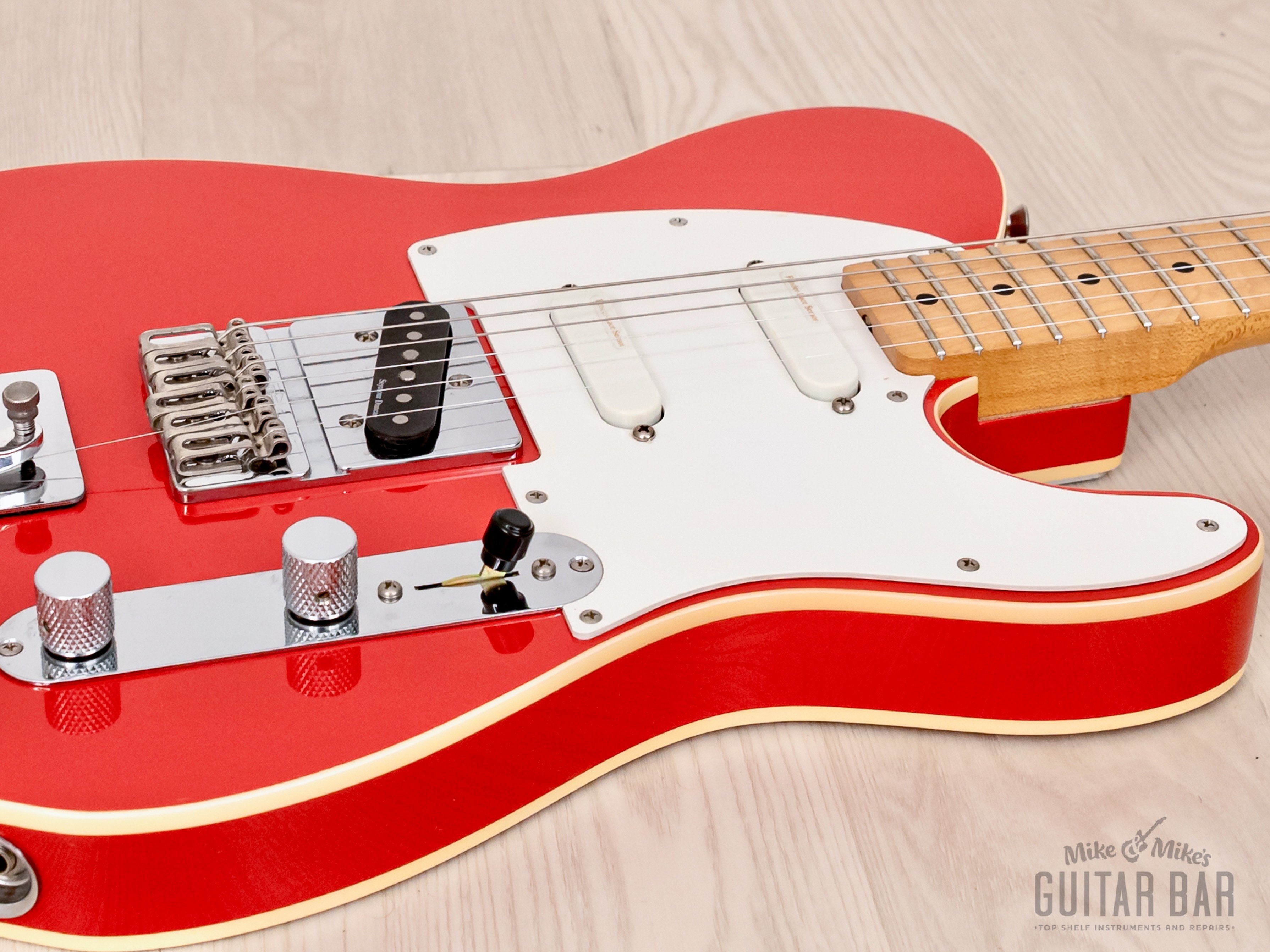 2000 Fender '62 Telecaster Custom Nashville Dr. K TL62B-125DK Fiesta Red w/ B-Bender, Hangtags, Japan CIJ