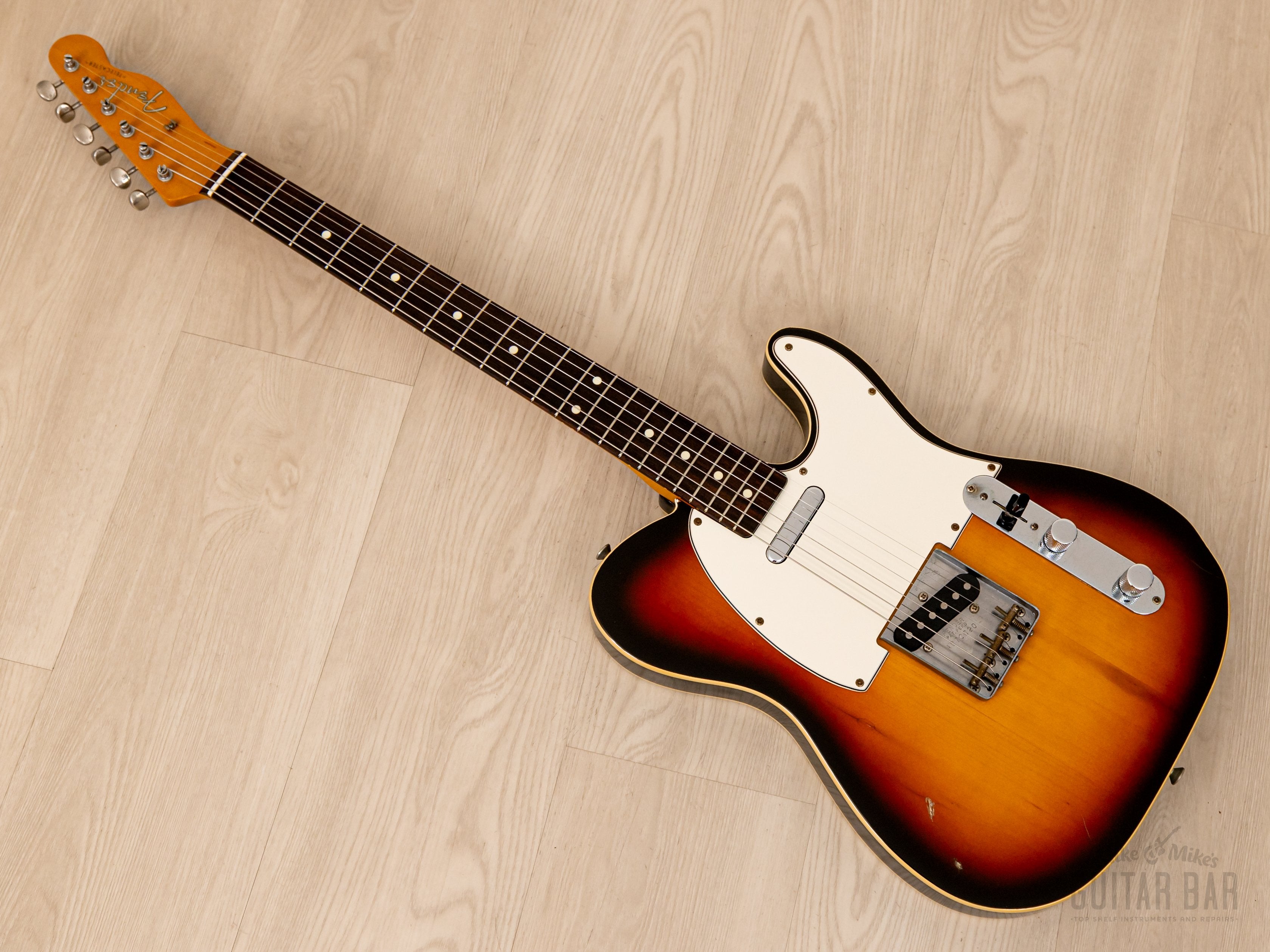 1990s Fender Telecaster Custom '62 Vintage Reissue TL62B-80 Sunburst, Japan MIJ