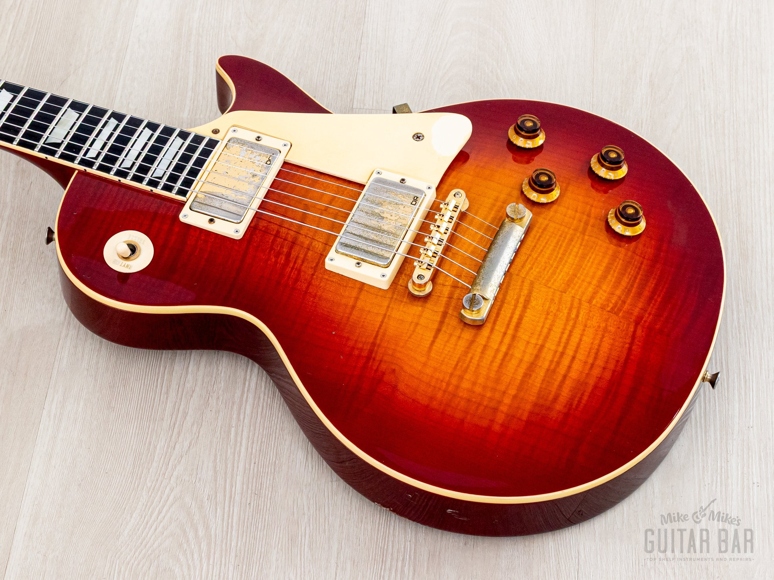 1985 Greco Mint Collection EG59-240 Burst Standard Carved Top w/ Dry H