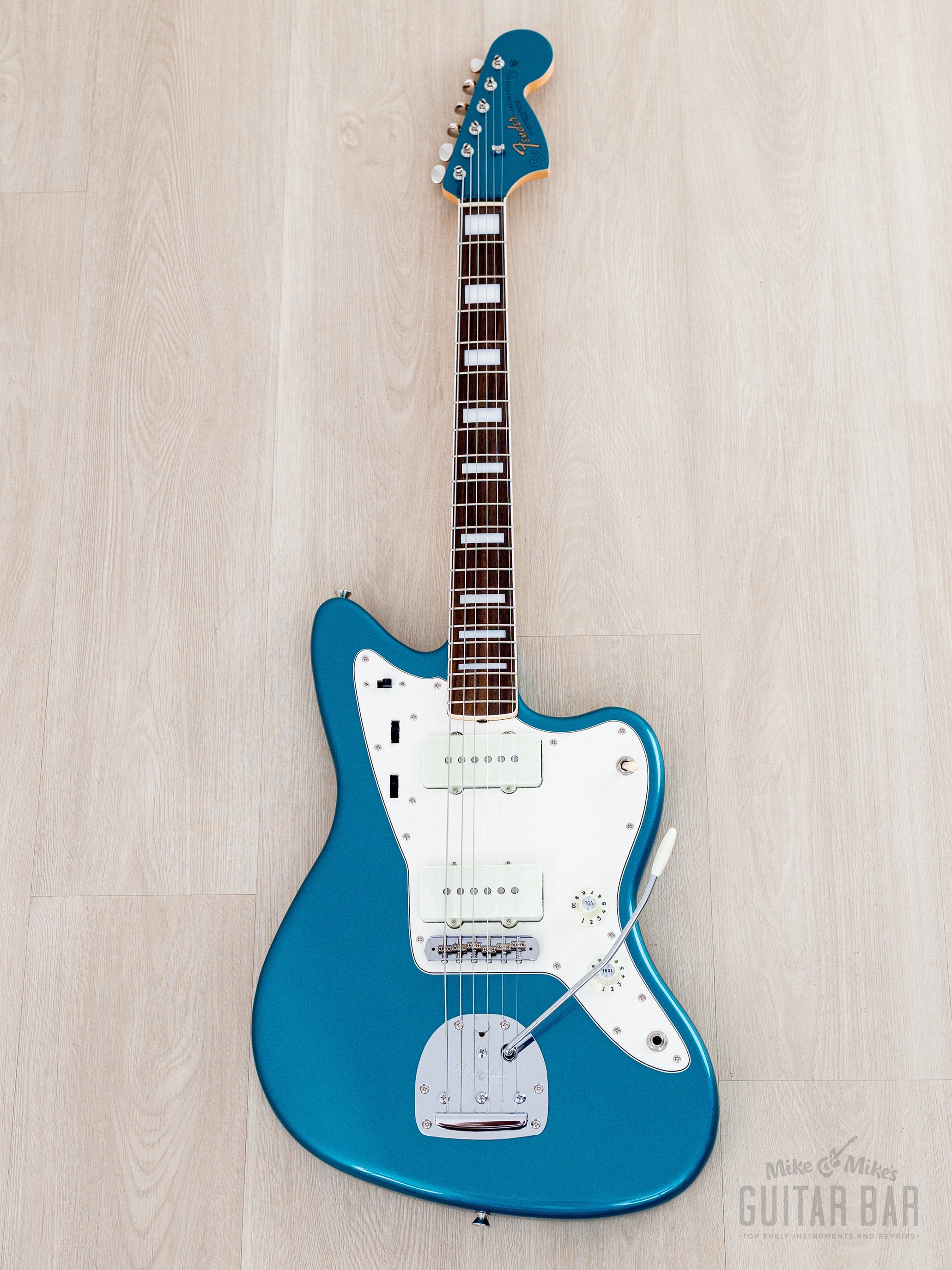 2025 Fender Traditional II Late '60s Jazzmaster Ocean Turquoise + Head