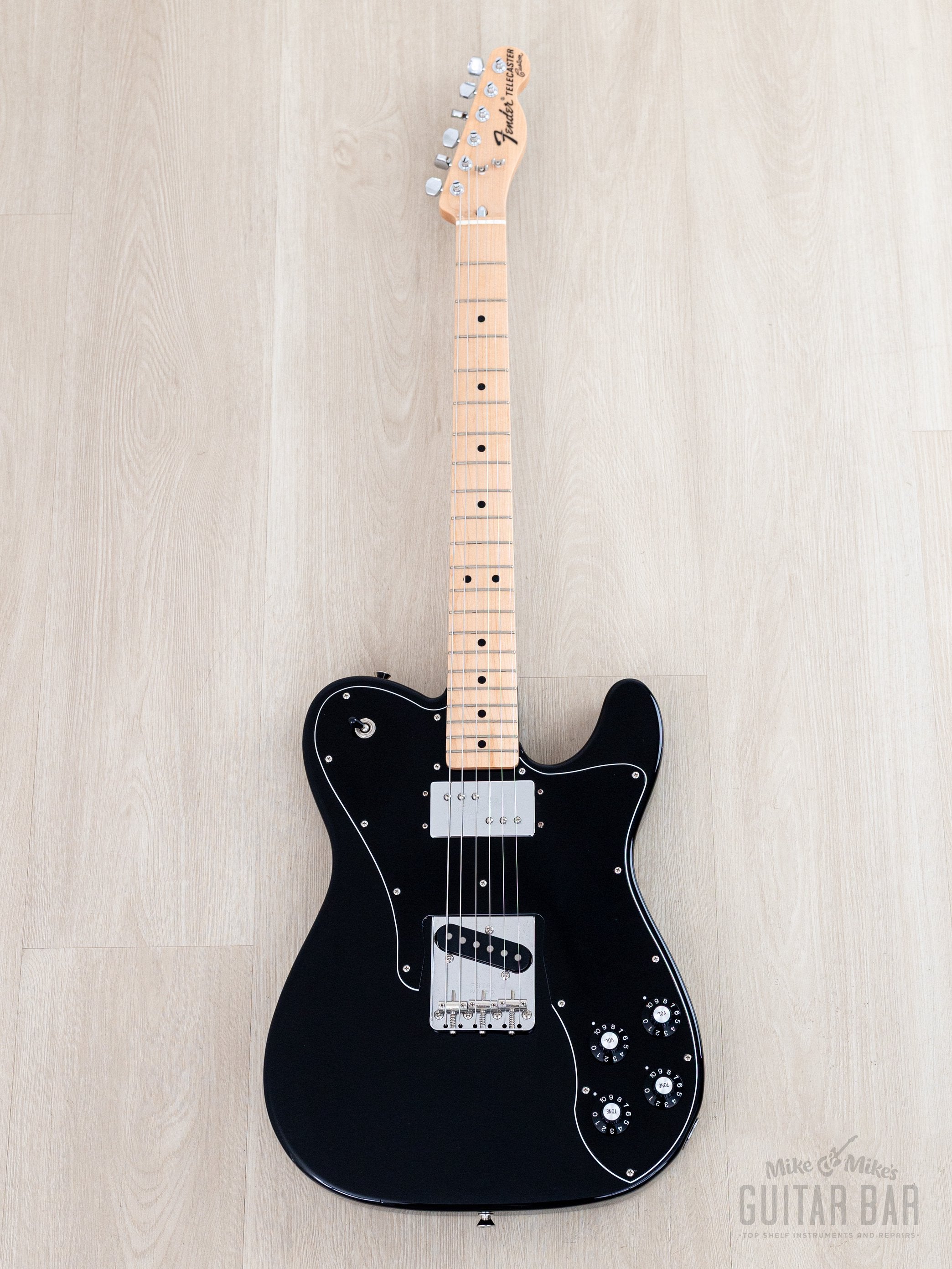 2022 Fender Traditional '70s Telecaster Custom Black Ash Body w/ Wide