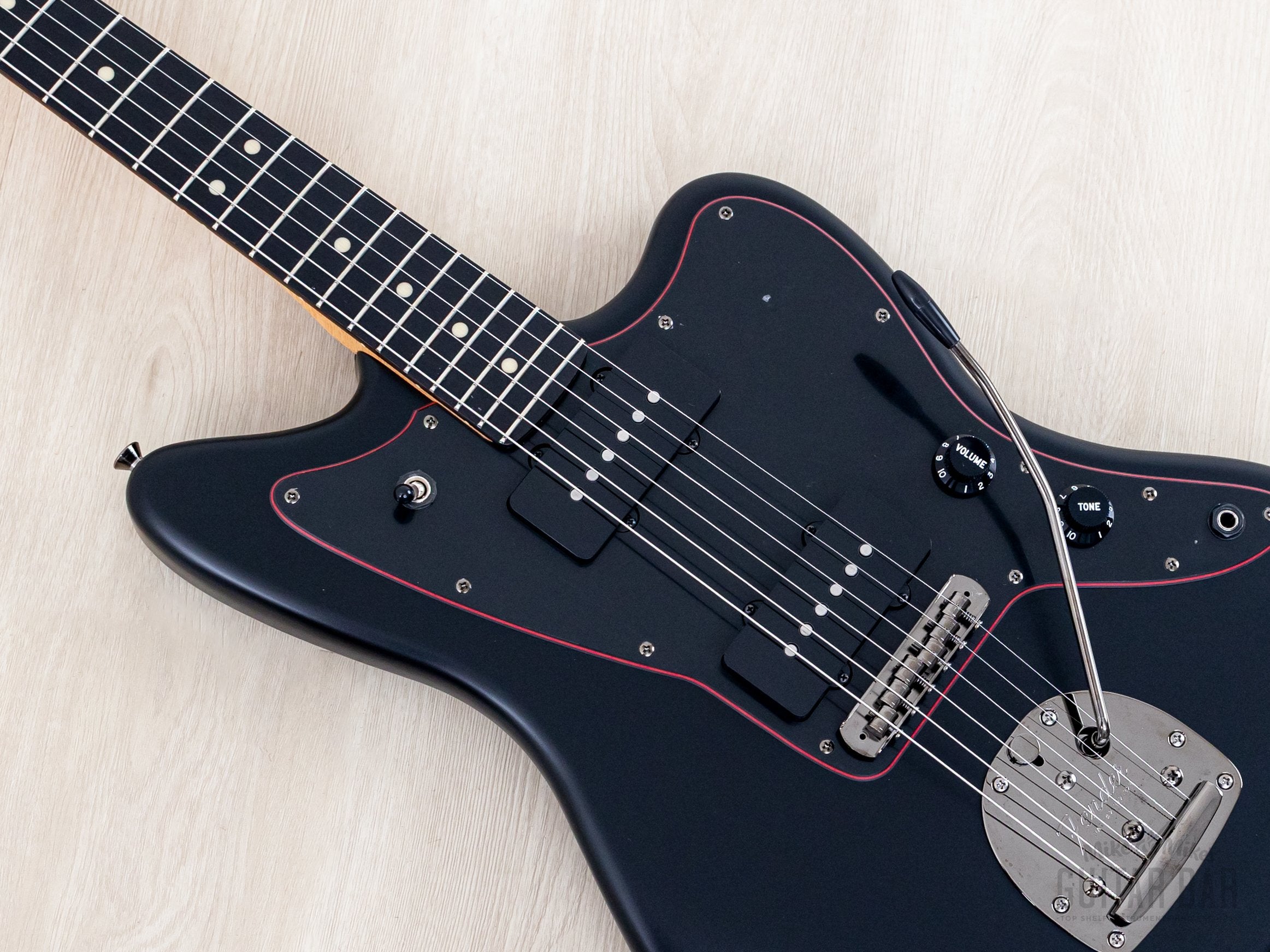 ギター Fender Jazzmaster 2025 Black 2025 Fender Traditional 60s Jazzmaster Limited Edition Black Pearl Mad