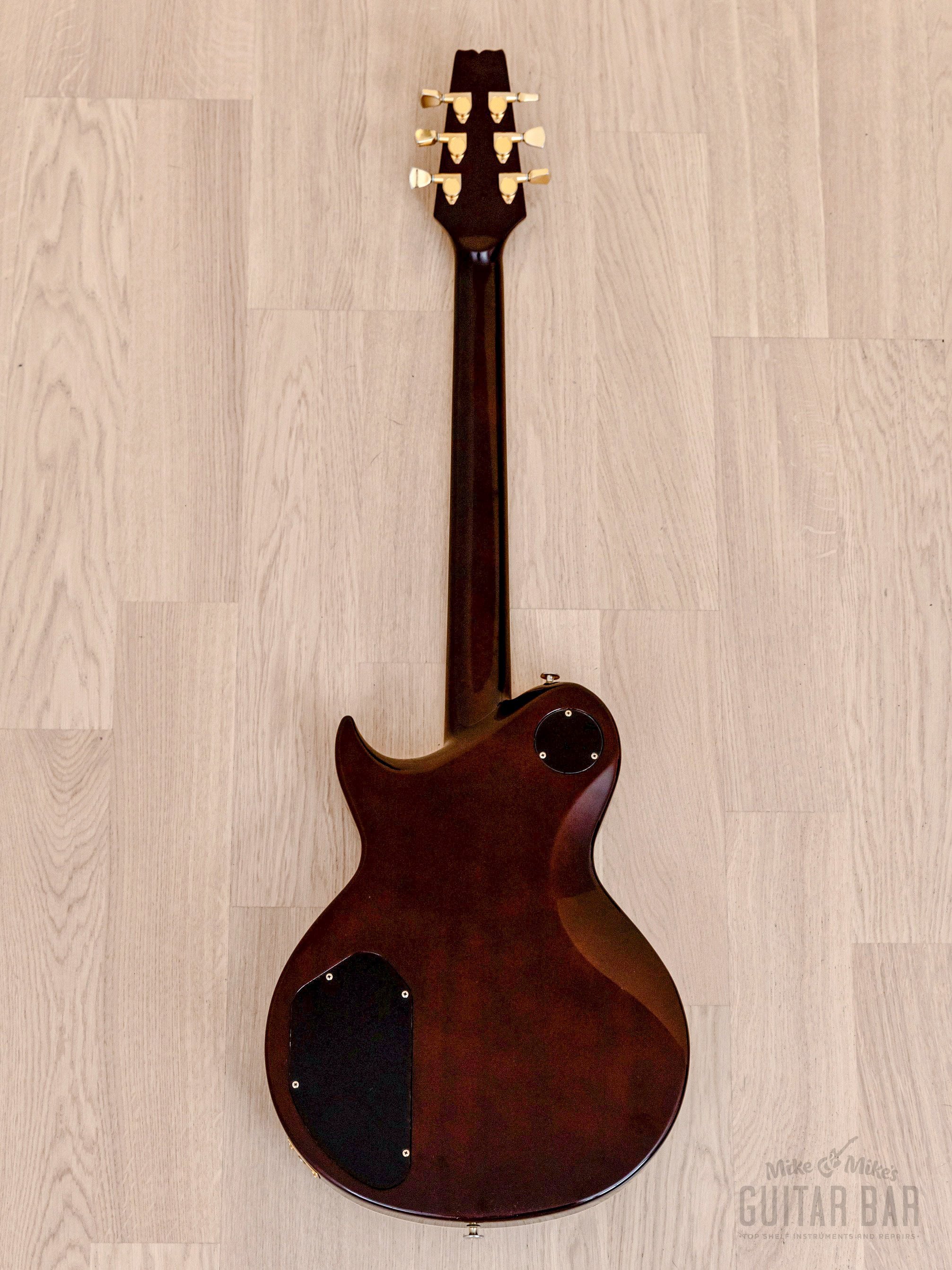 Aria Pro II PE-85R Electric Guitar Flame Top Tobacco Sunburst w/ Seymour Duncan, Japan
