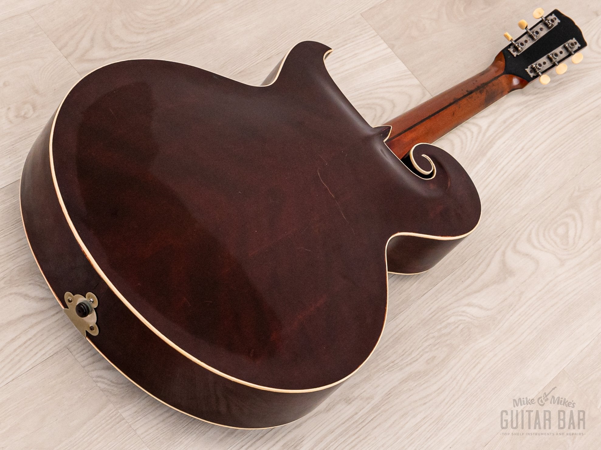1920 Gibson Style O Vintage Scroll Body Carved Top Round Soundhole Archtop, Lloyd Loar Era w/ Case