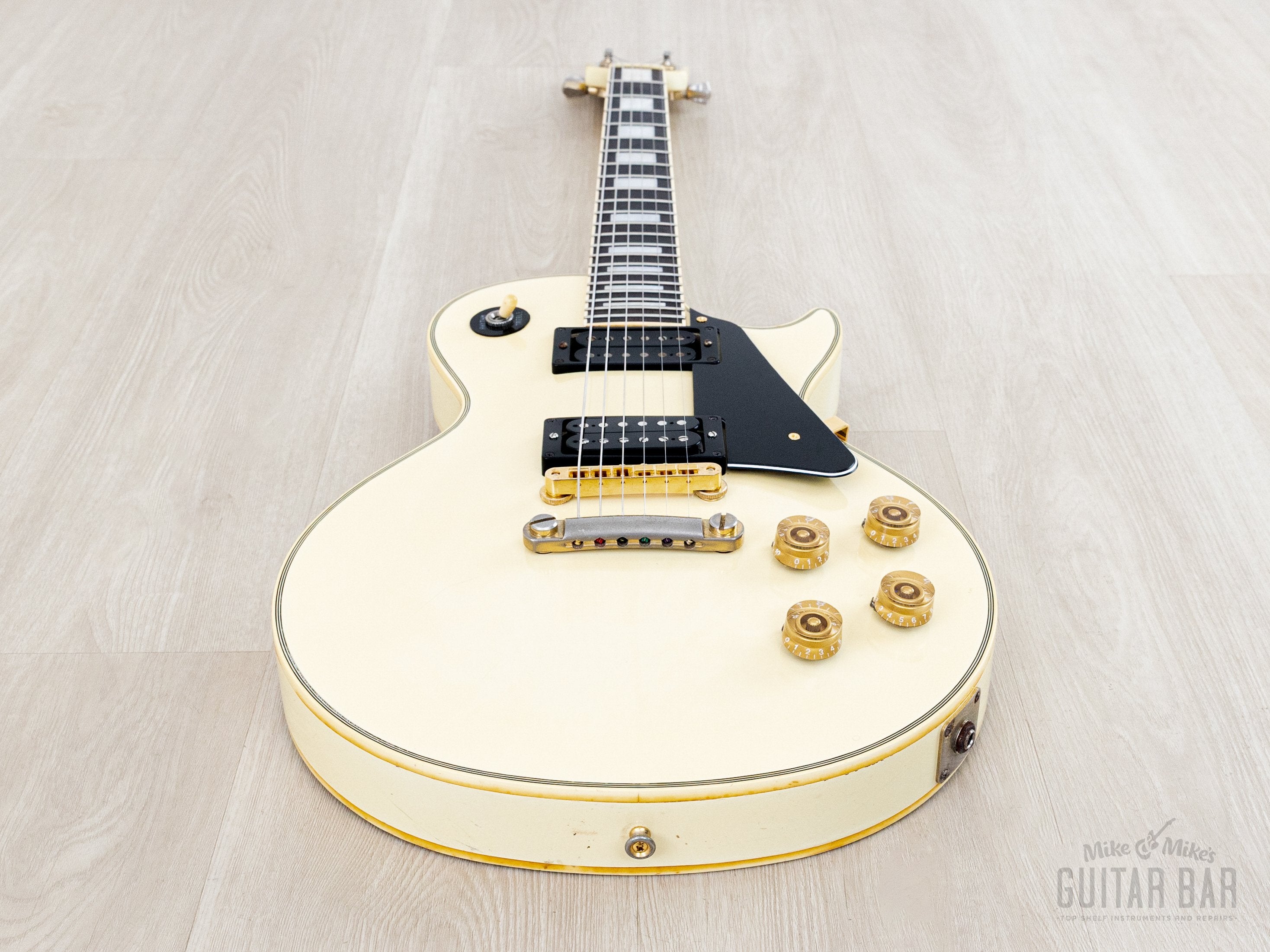 1989 Orville by Gibson Les Paul Custom Alpine White, Gibson-Licensed w