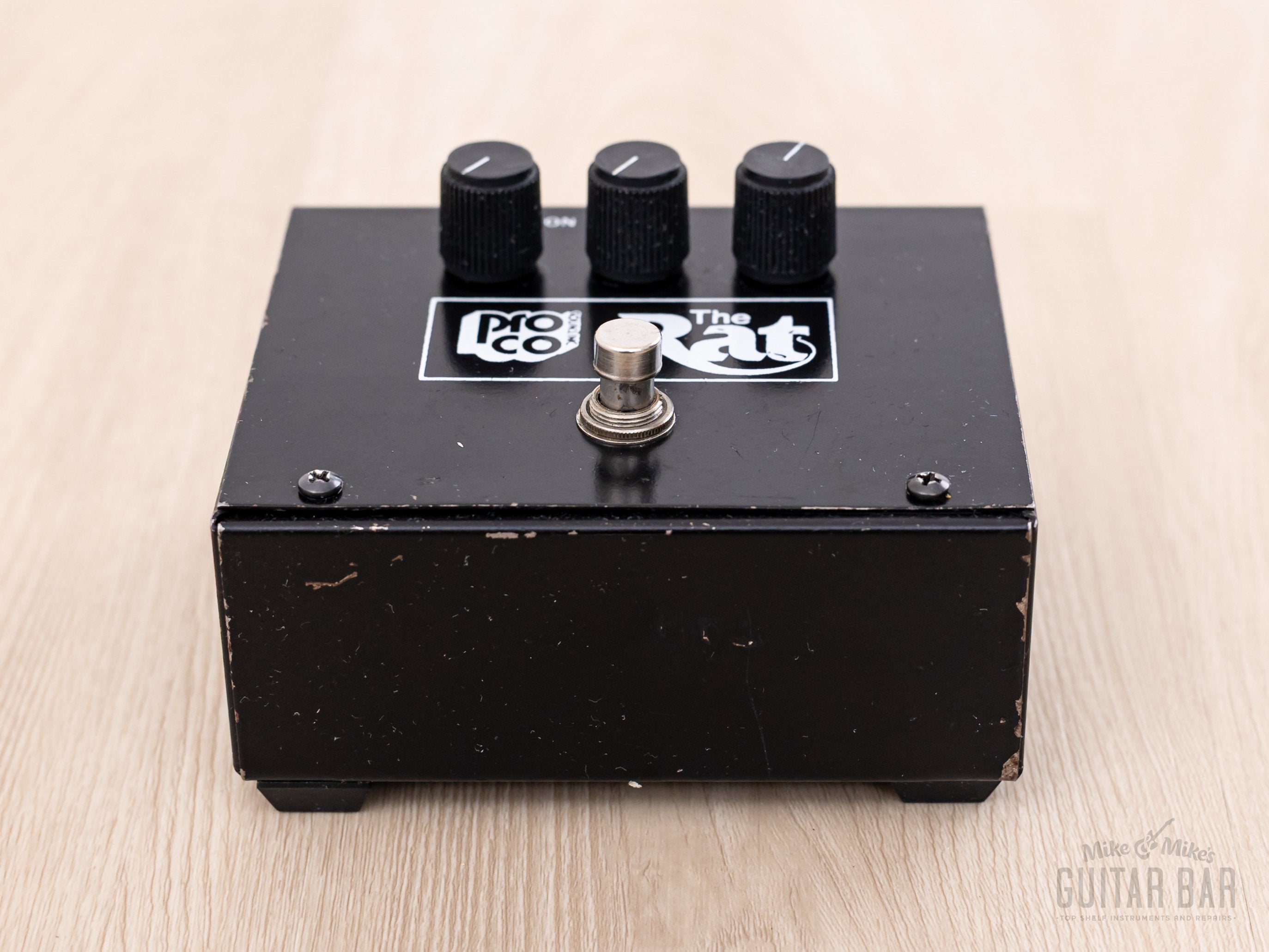 1984 ProCo Rat V2 Big Box LM308 Distortion Vintage Effects Pedal