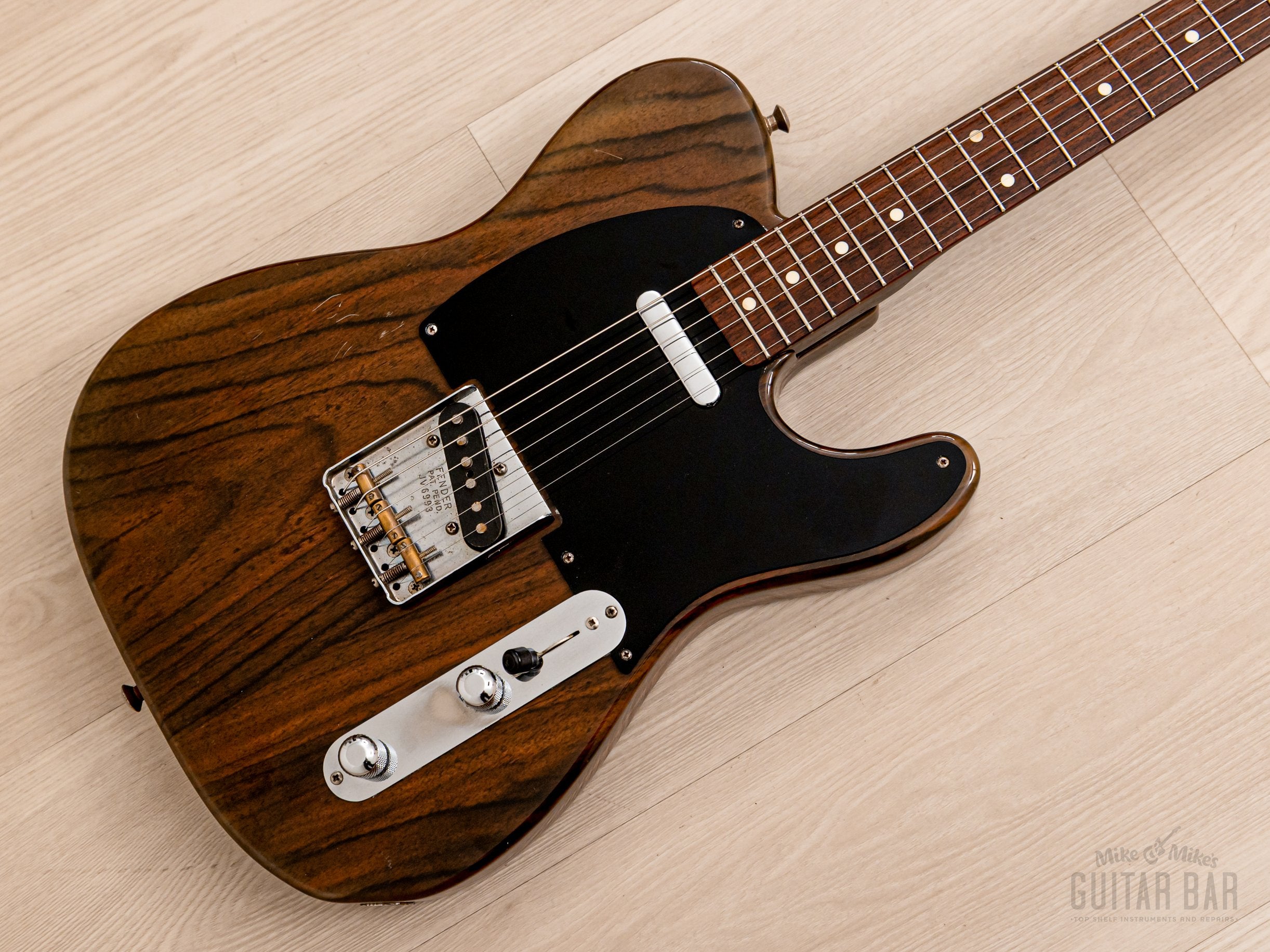 1985 Fender JV Rosewood Telecaster '69 Vintage Reissue TL69-115 All Rose w/  Fullerton Pickups, Japan MIJ Fujigen