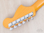 Reverse headstock back with tuners